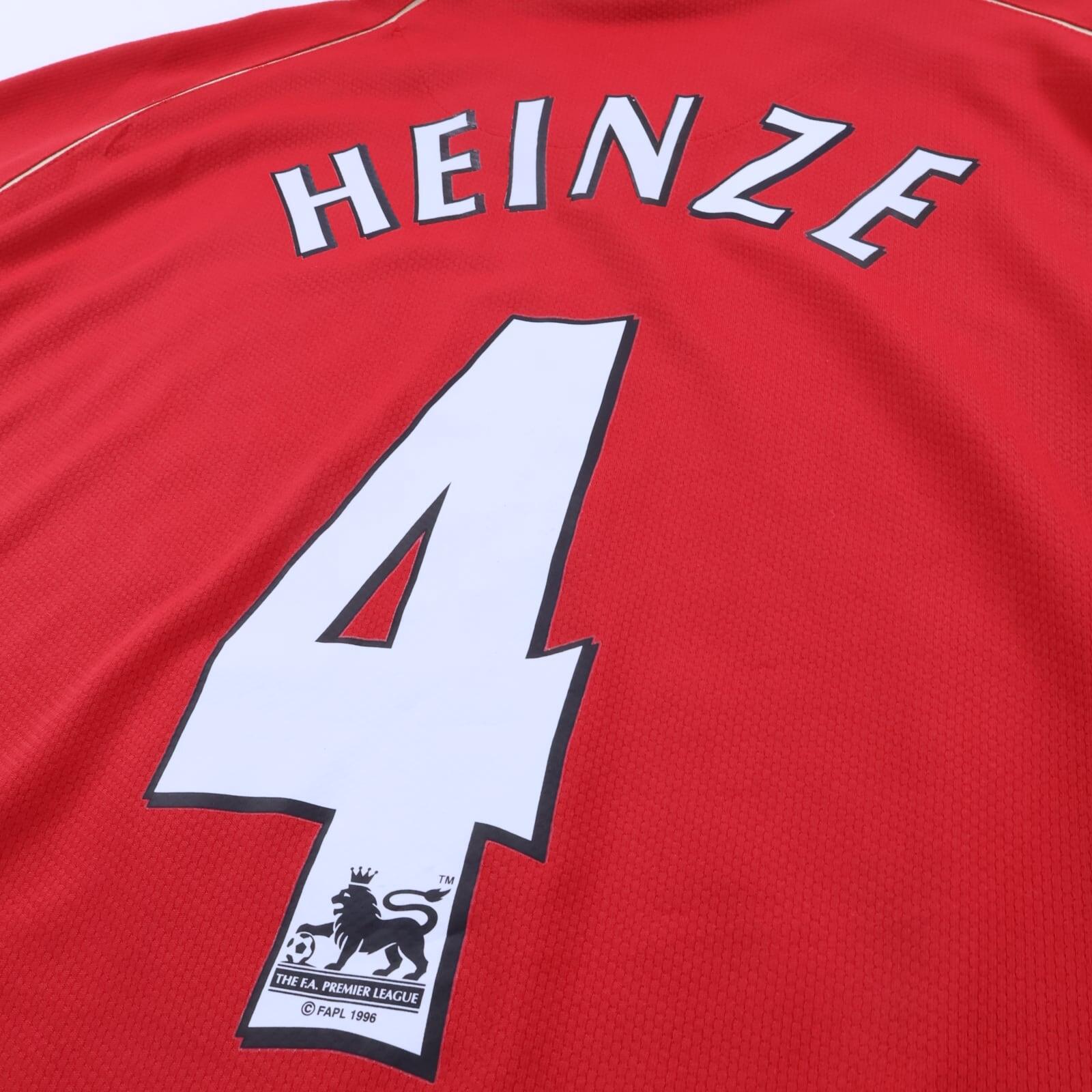 Manchester United Heinze #4 2006/07 Home Shirt - XL