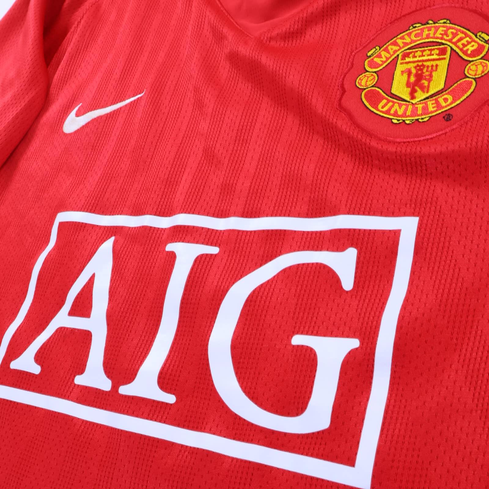 Manchester United Ronaldo #7 2007/09 Home Shirt - M