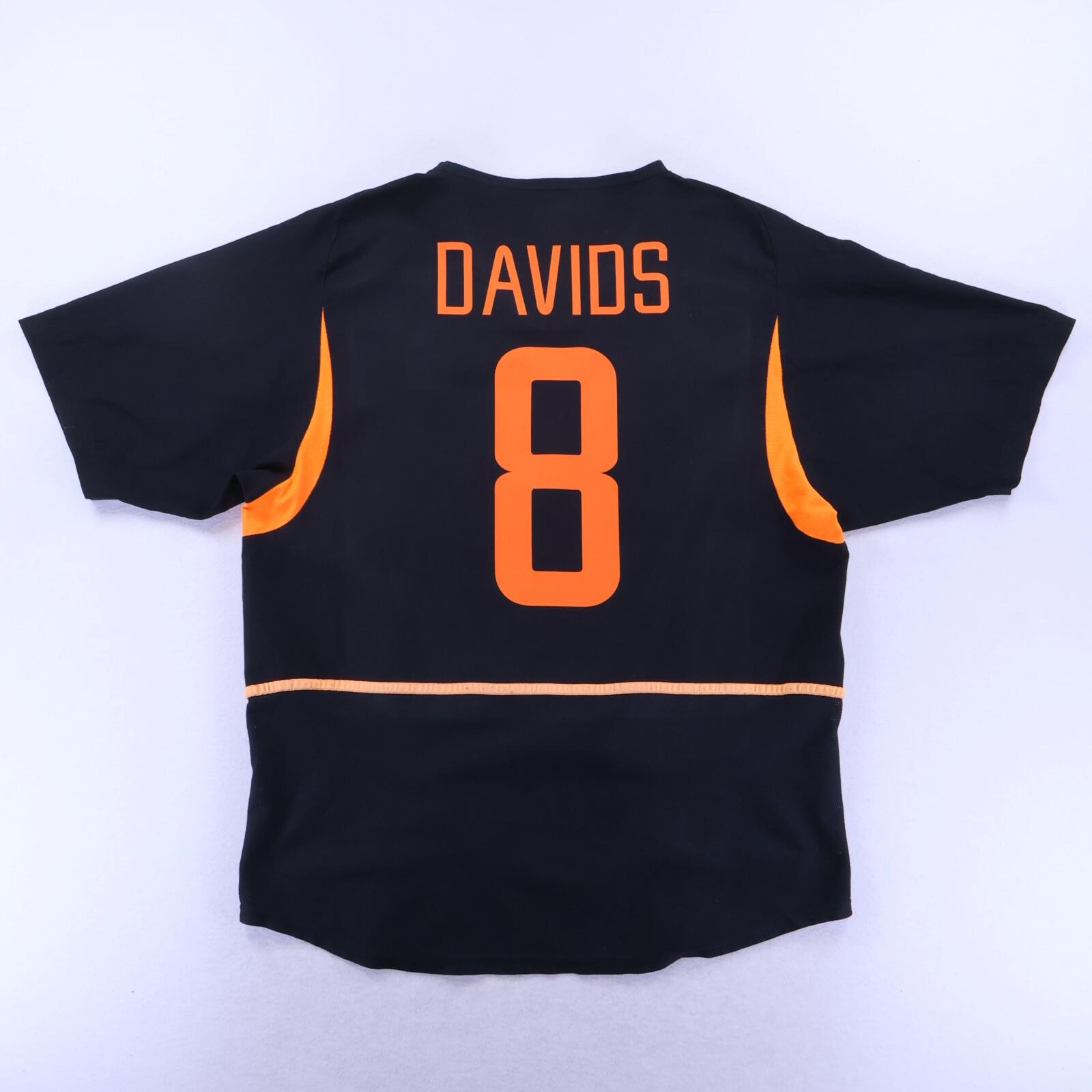 Netherlands Davids #8 2002/04 Away Shirt - L