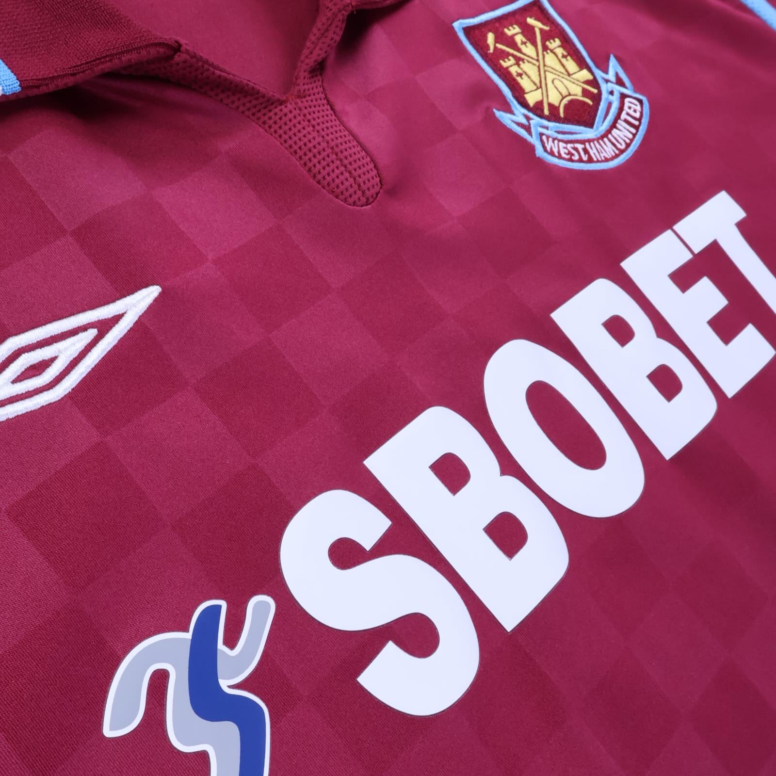 West Ham United 2009/10 Home Shirt - 4XL