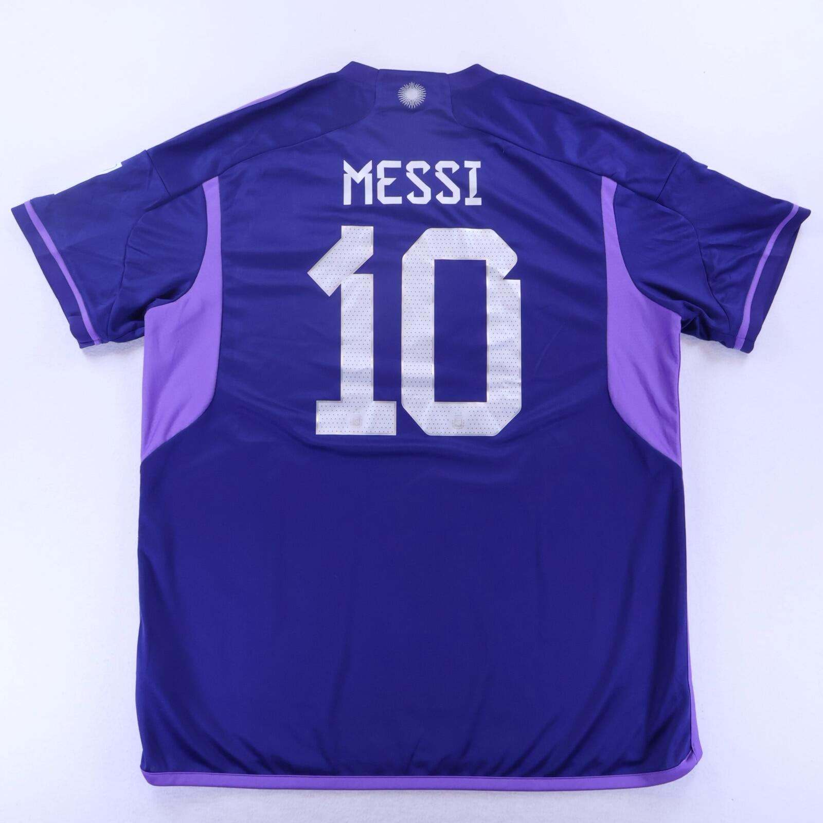 Argentina Messi #10 2022/23 Away Shirt - 2XL