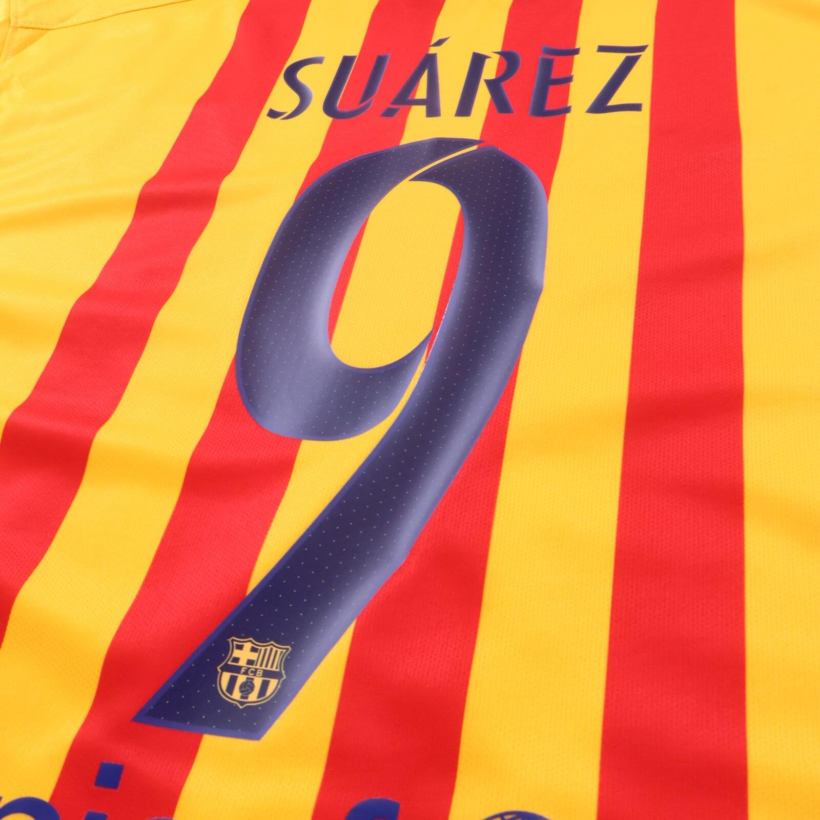 Barcelona Suarez #9 2015/16 Away Shirt - 2XL