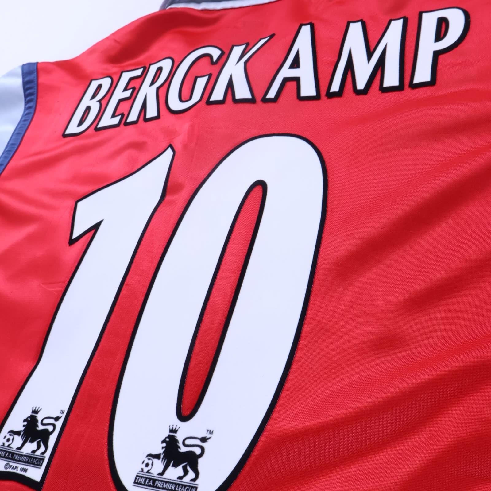 Arsenal Bergkamp #10 1998/99 Home Shirt - M