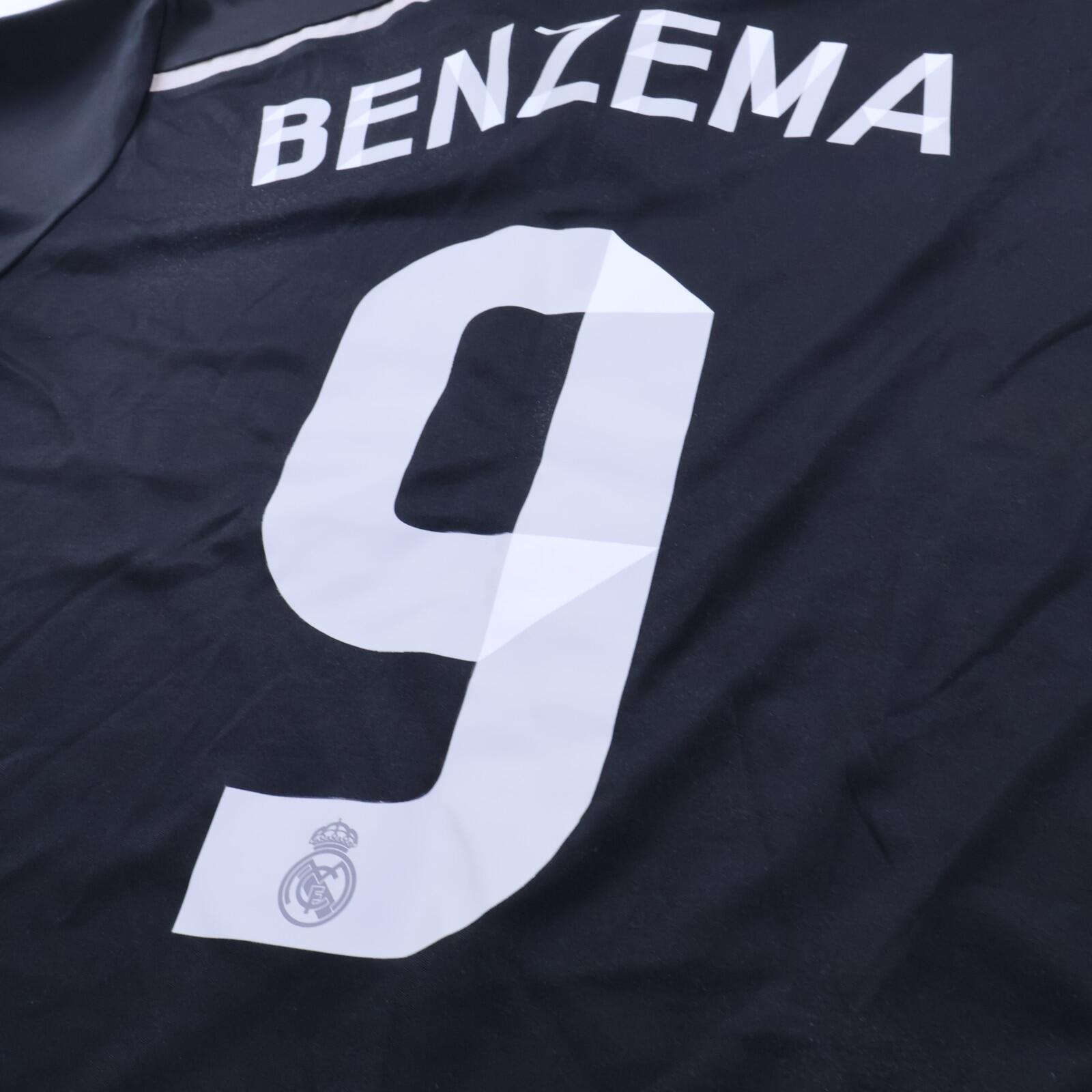 Real Madrid Benzema #9 2014/15 Third Shirt - M