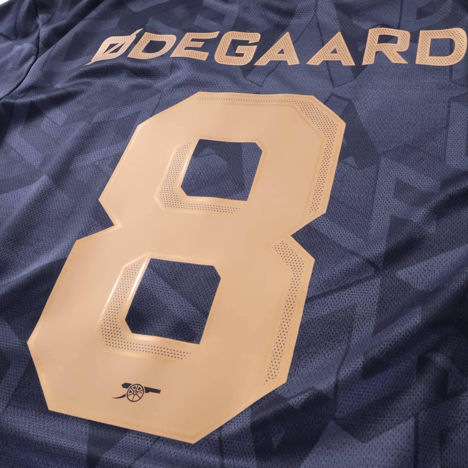 *MINT* Arsenal Odegaard #8 2022/23 Away Shirt - M
