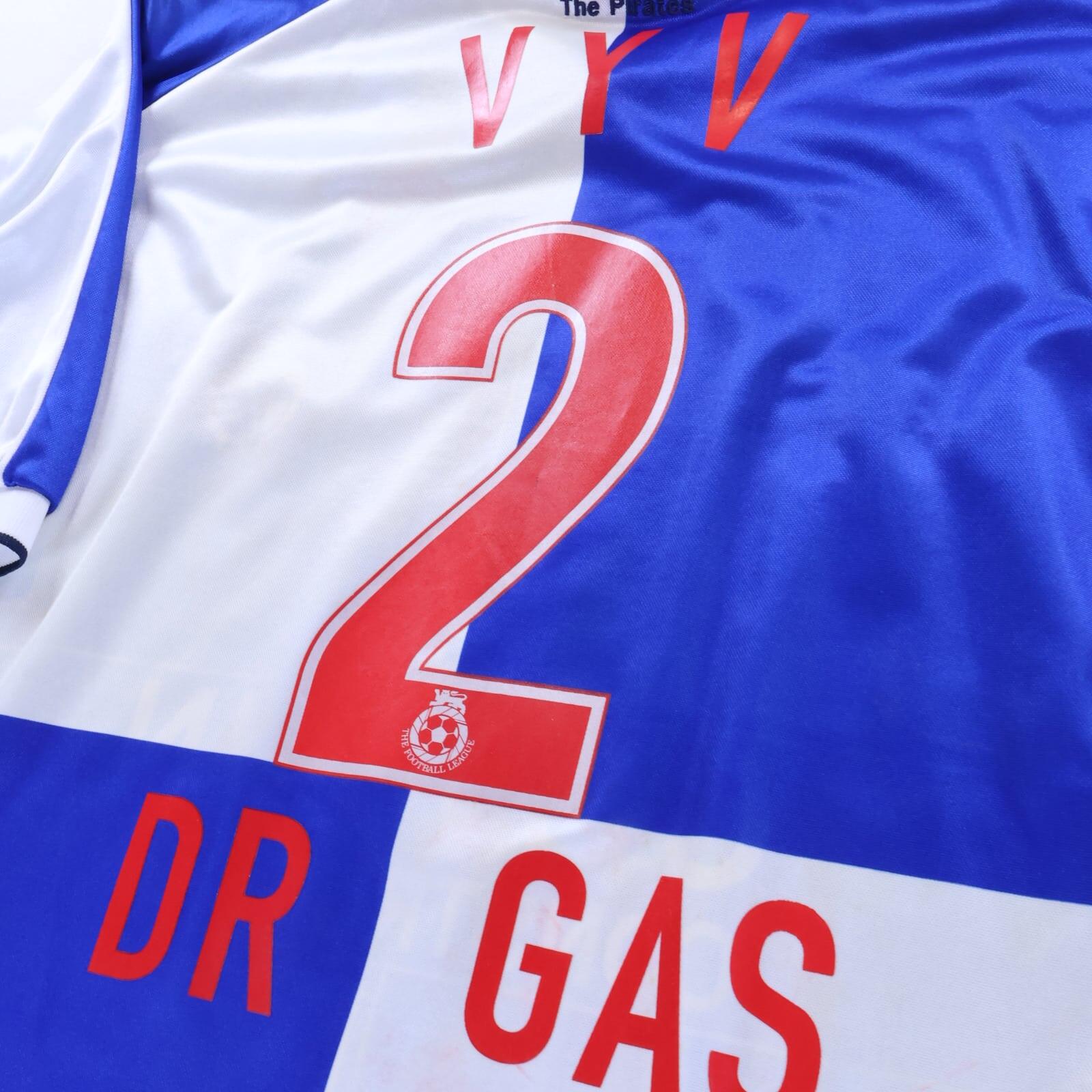 Bristol Rovers Vyv Dr Gas #2 2003/05 Home Shirt - XXL