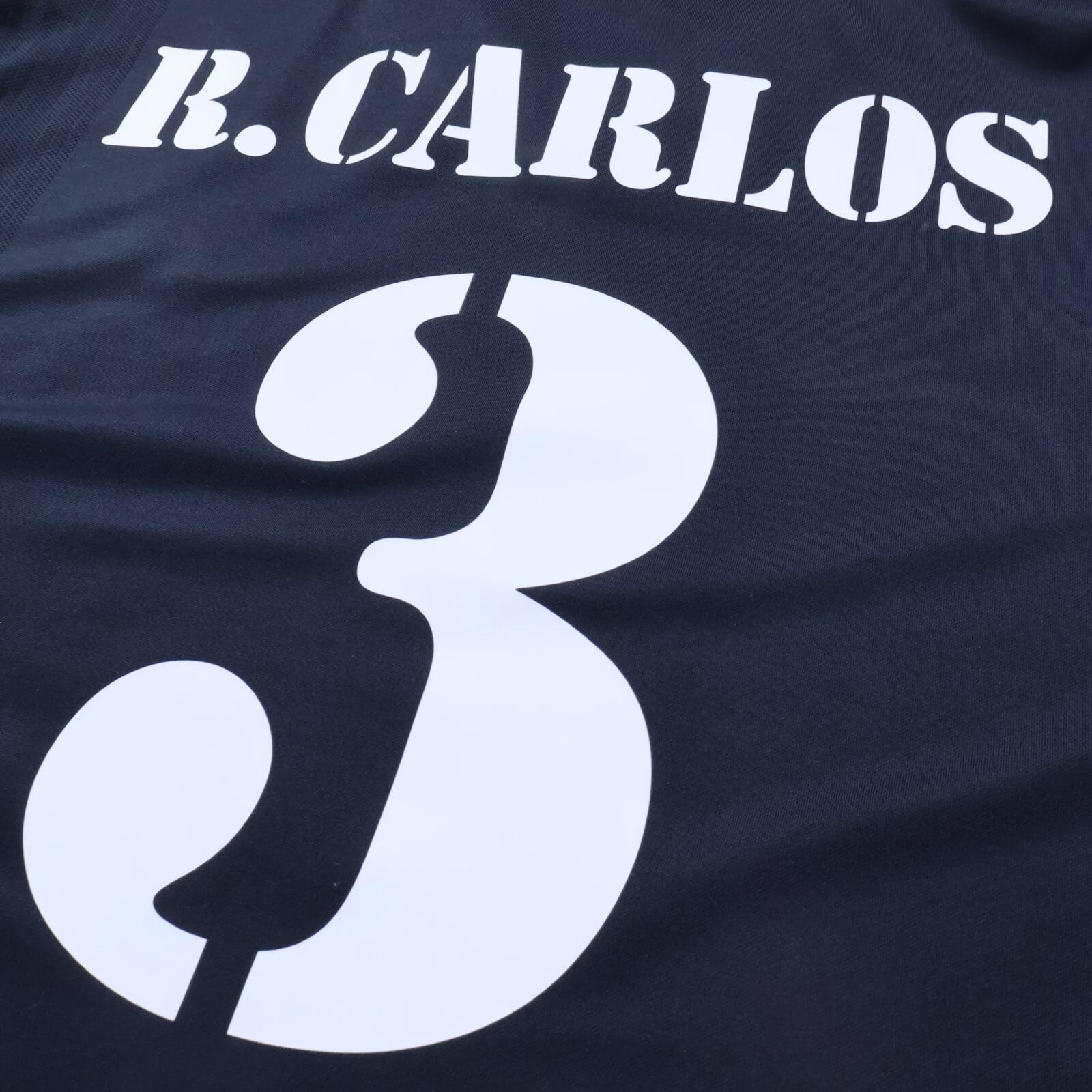 *MINT* Real Madrid R. Carlos #3 2002/03 Away Shirt - XL