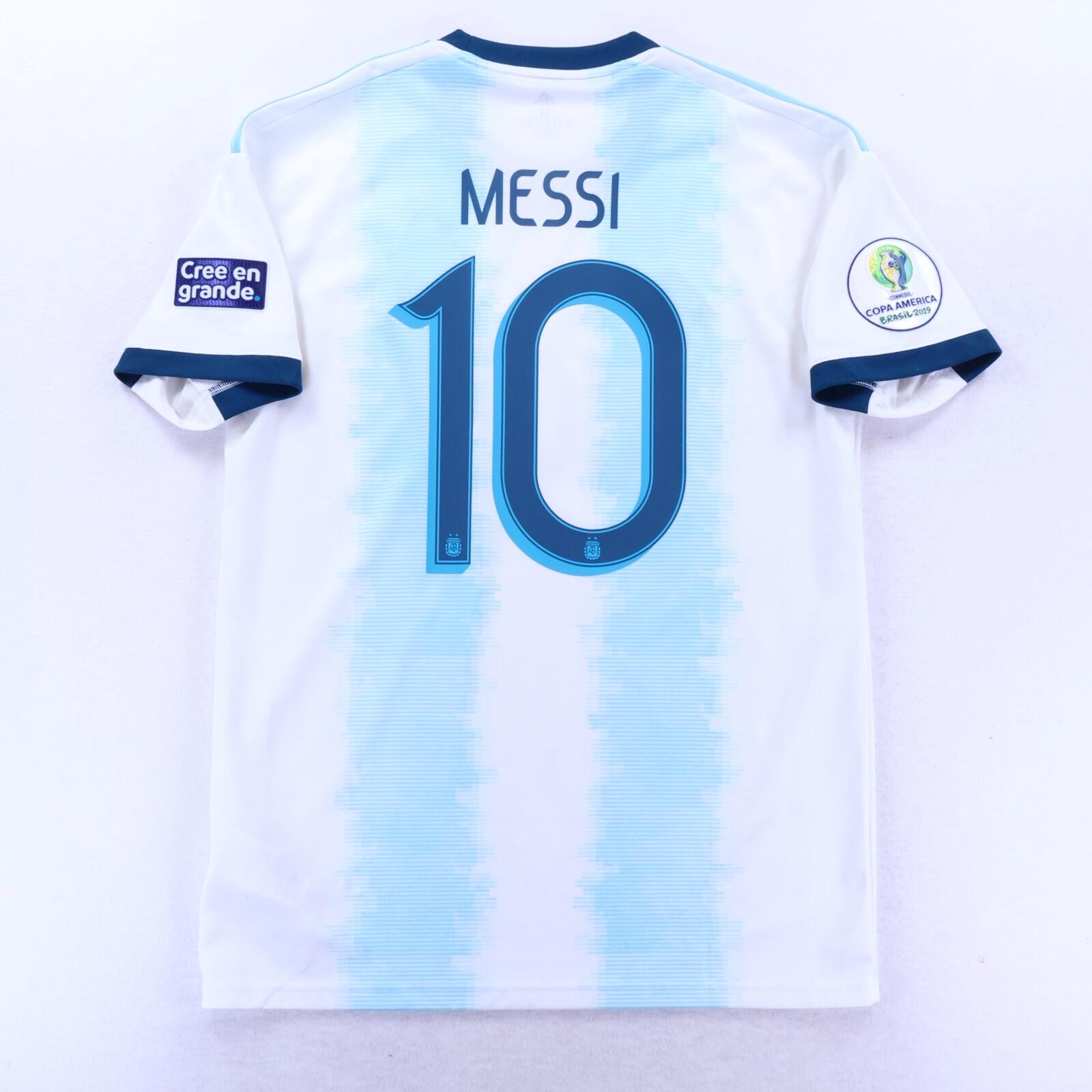 Argentina Messi #10 2019/20 Home Shirt - M