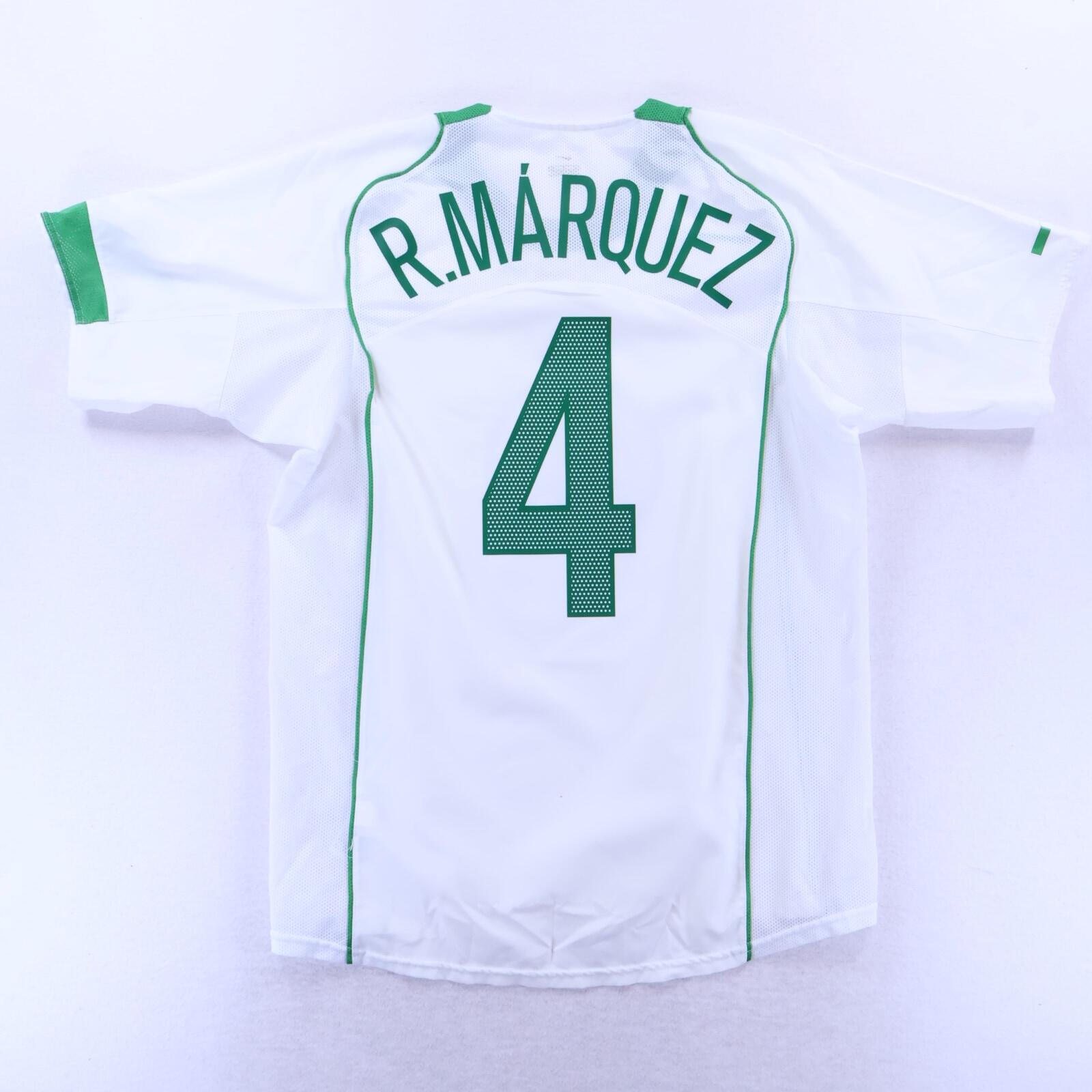 Mexico R. Marquez #4 2005/06 Away Shirt - M