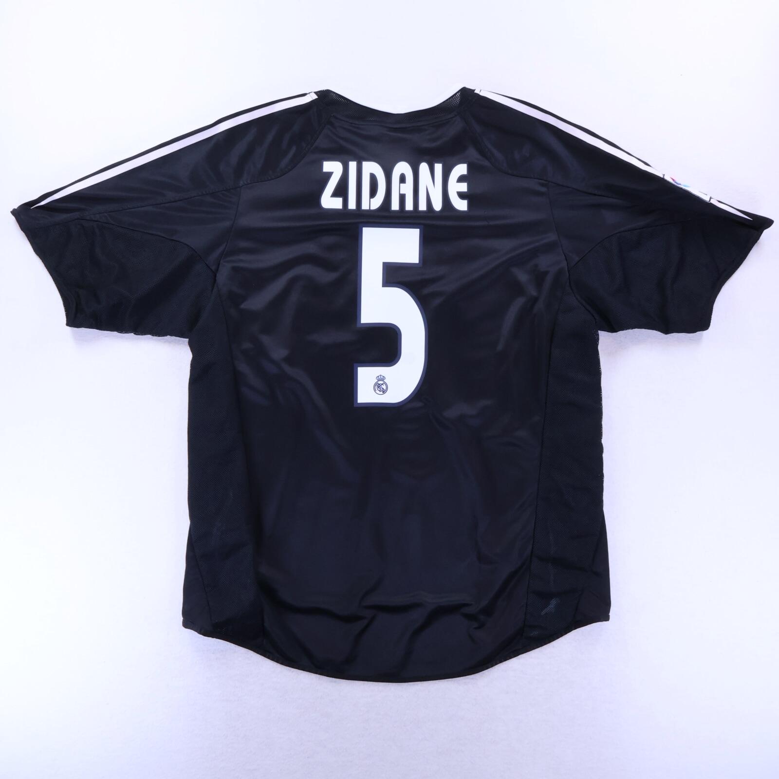 Real Madrid Zidane #5 2004/05 Away Shirt - XL