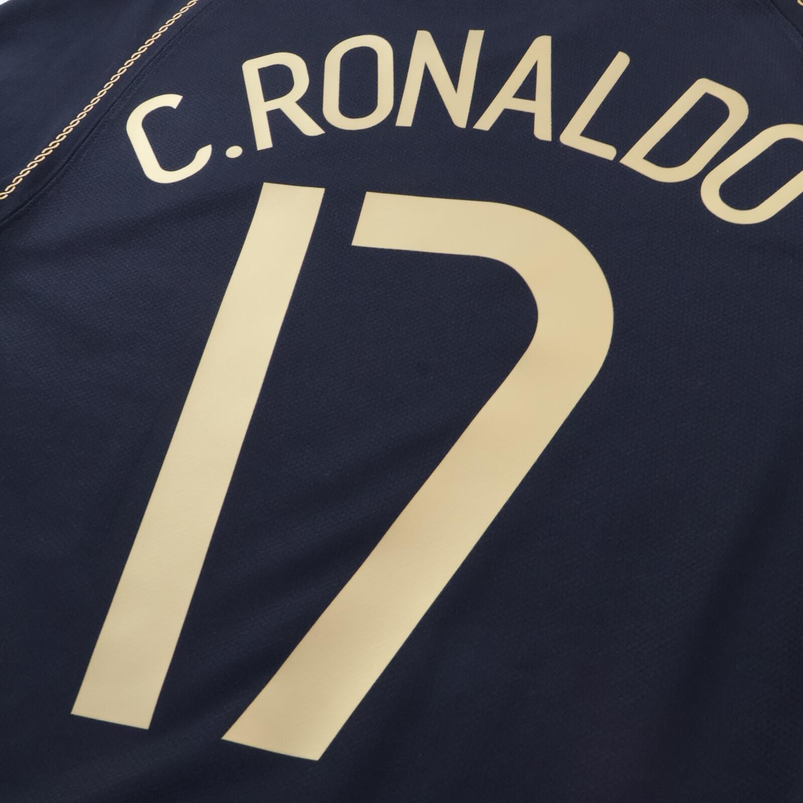 Portugal Ronaldo #17 2006/07 Away Shirt - M