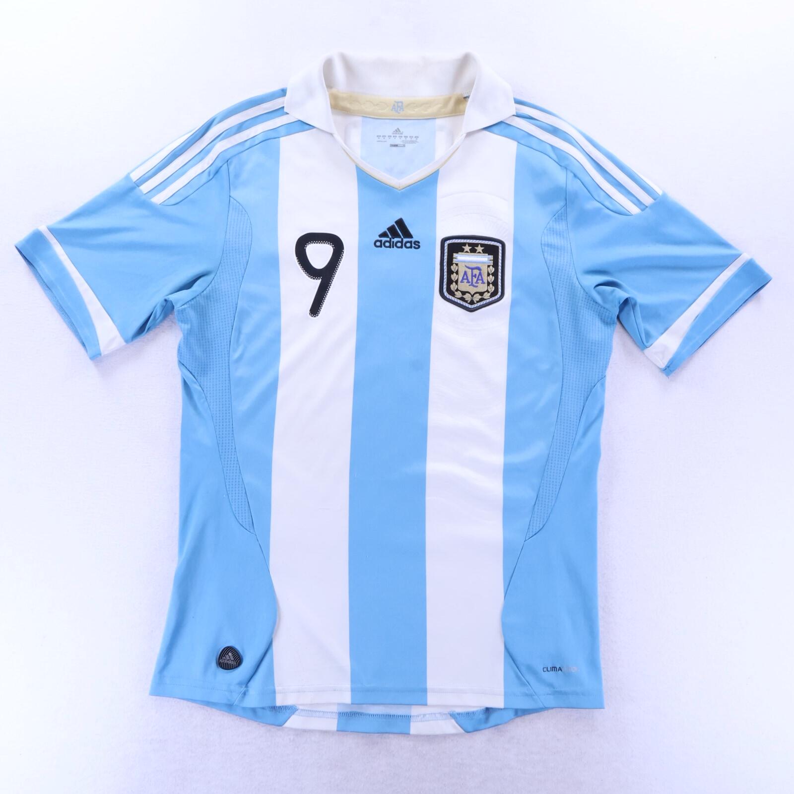 Argentina Higuain #9 2011/13 Home Shirt - M