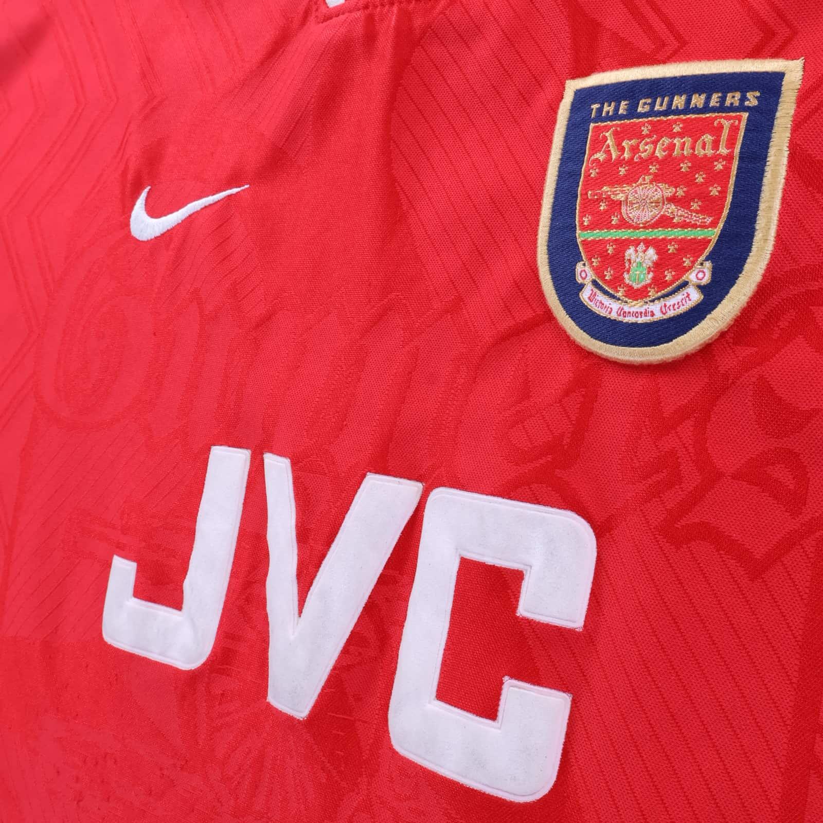 Arsenal Bergkamp #10 1996/98 Home Shirt - 2XL