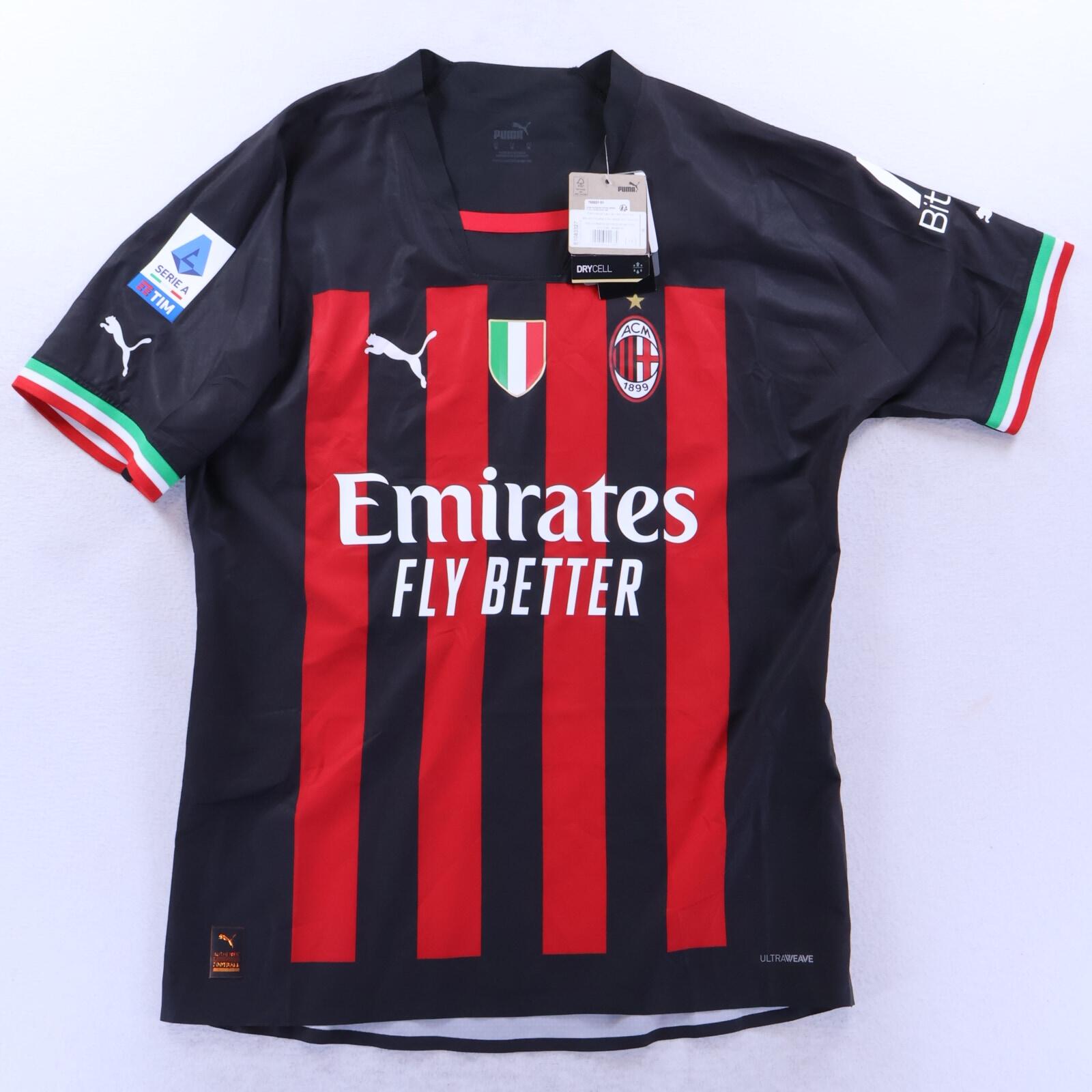 NWT* Ac Milan Tonali #8 2022/23 Home Shirt - Player Issue - M