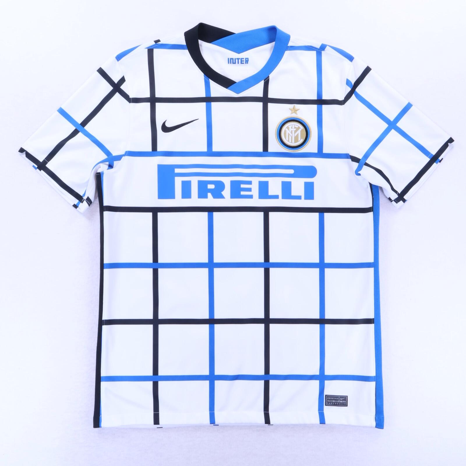 Inter Milan Lautaro #10 2020/21 Away Shirt - L