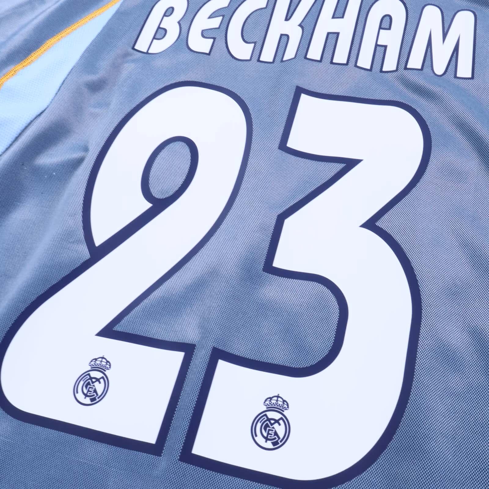 Real Madrid Beckham #23 2003/04 Third Shirt - M