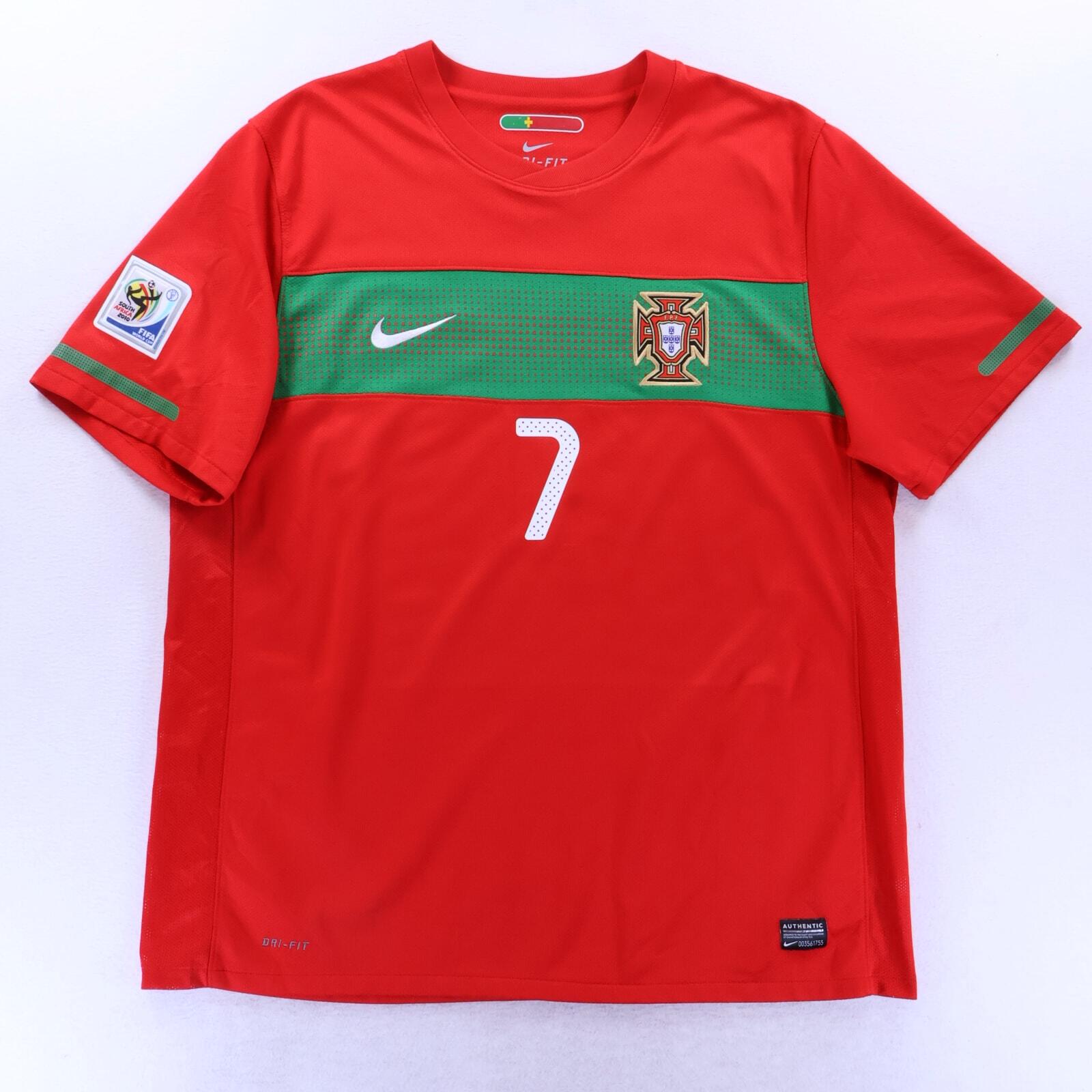 *MINT* Portugal Ronaldo #7 2010/11 Home Shirt - XL