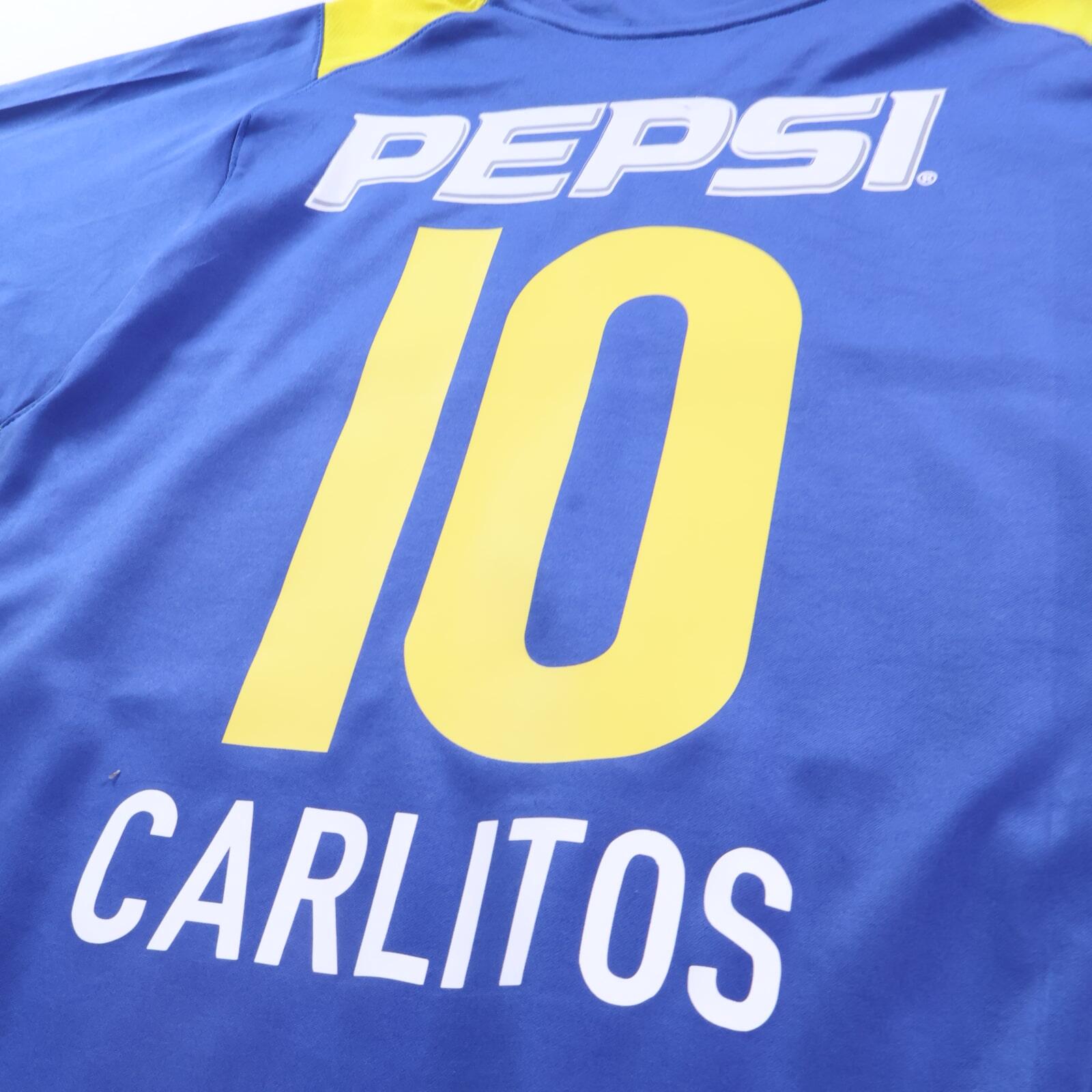 Boca Juniors Carlitos #10 2004/05 Home Shirt - XL