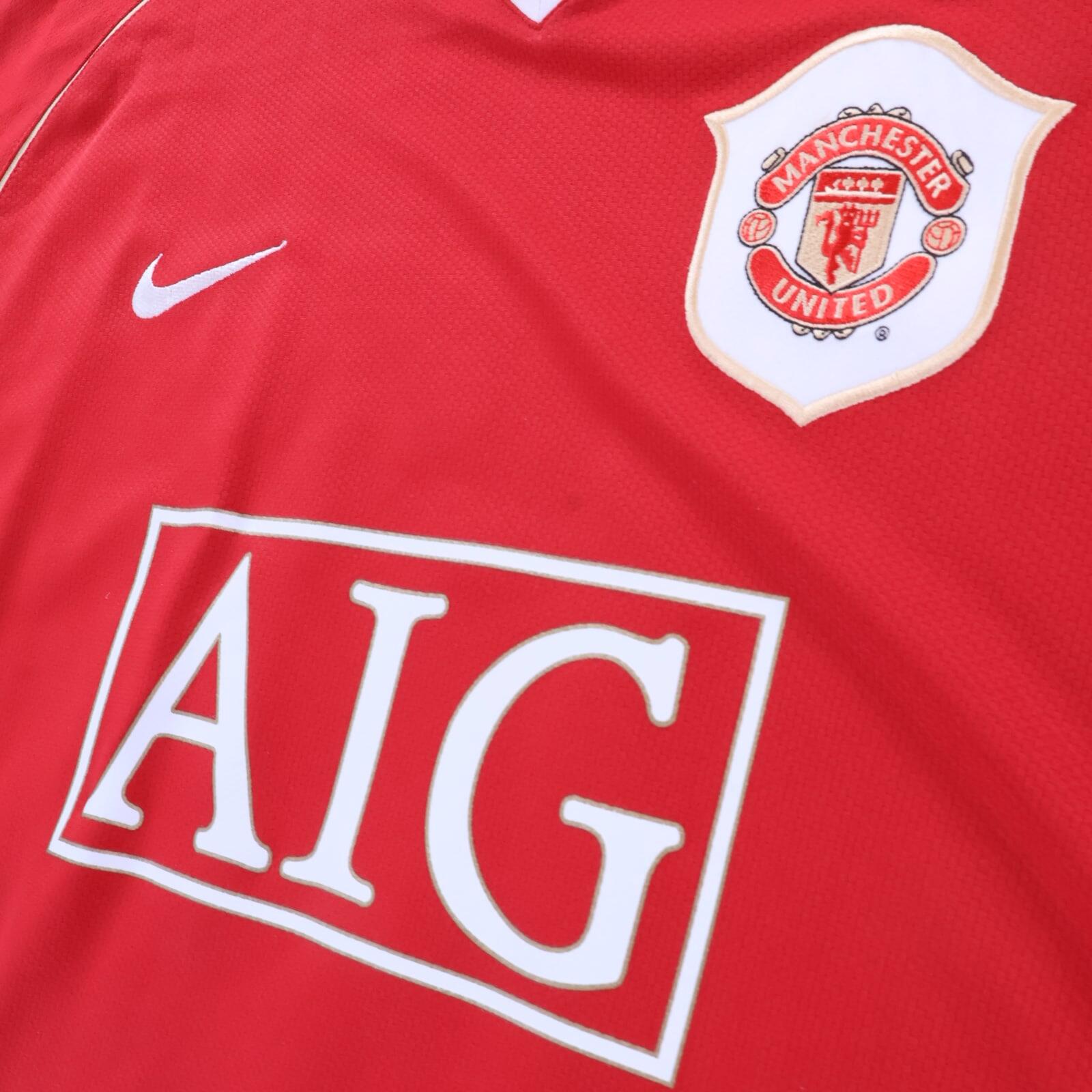 *MINT* Manchester United J.S.Park #13 2006/07 Home Shirt - L