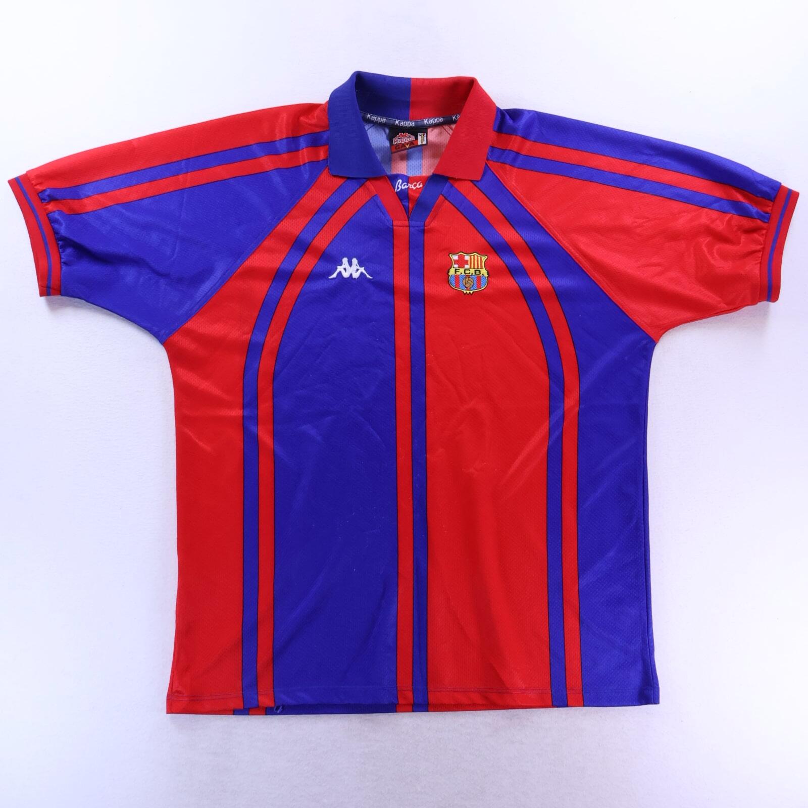 Barcelona 1997/98 European Home Shirt - XL