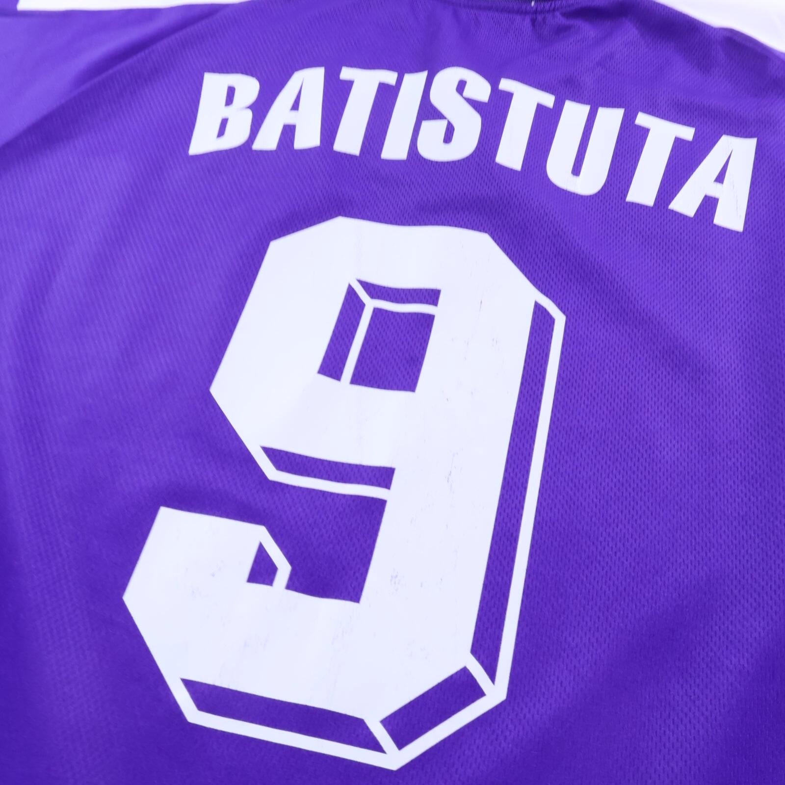 Fiorentina Batistuta #9 1998/99 Home Shirt - XL