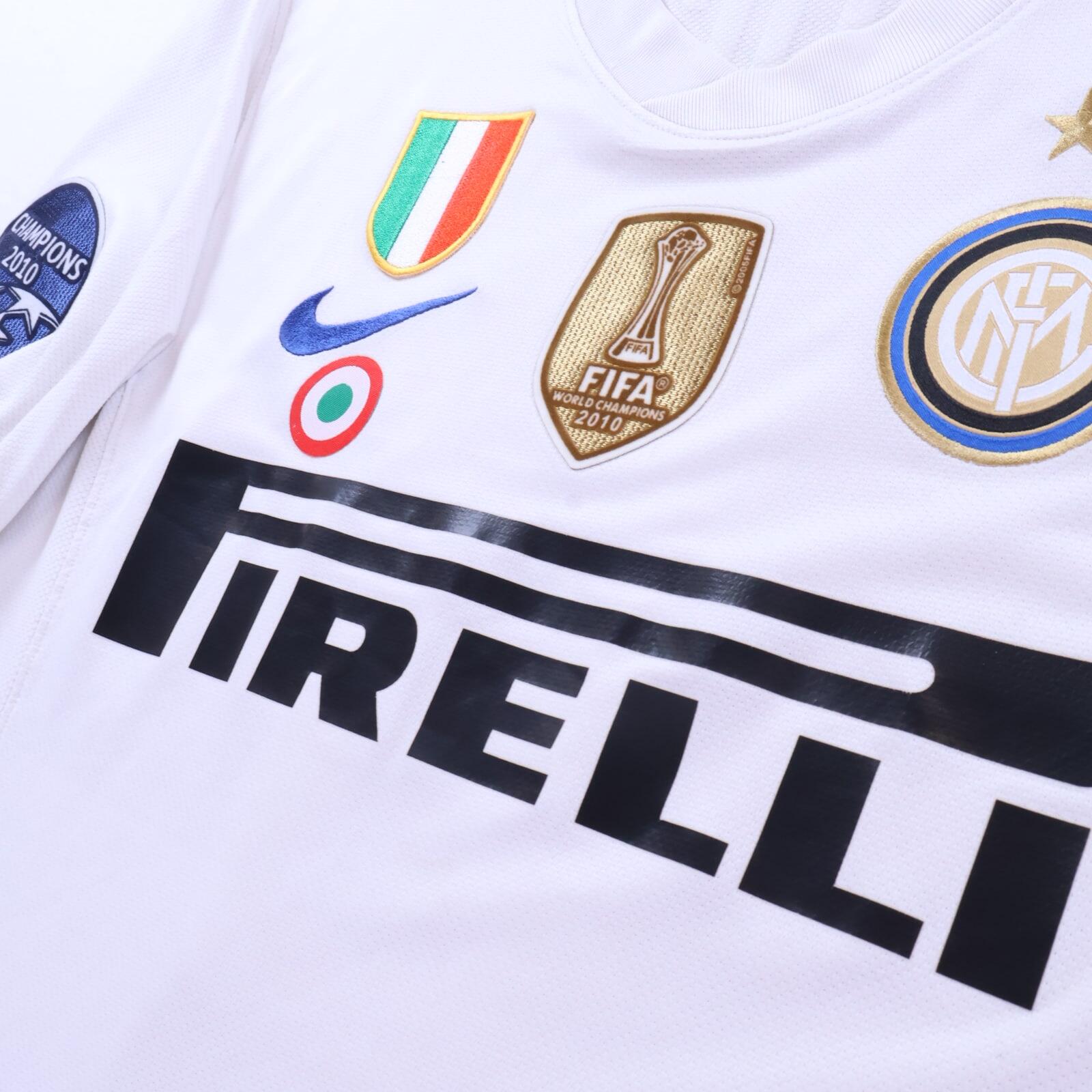 Inter Milan Eto'O #9 2010/11 Away Shirt - M