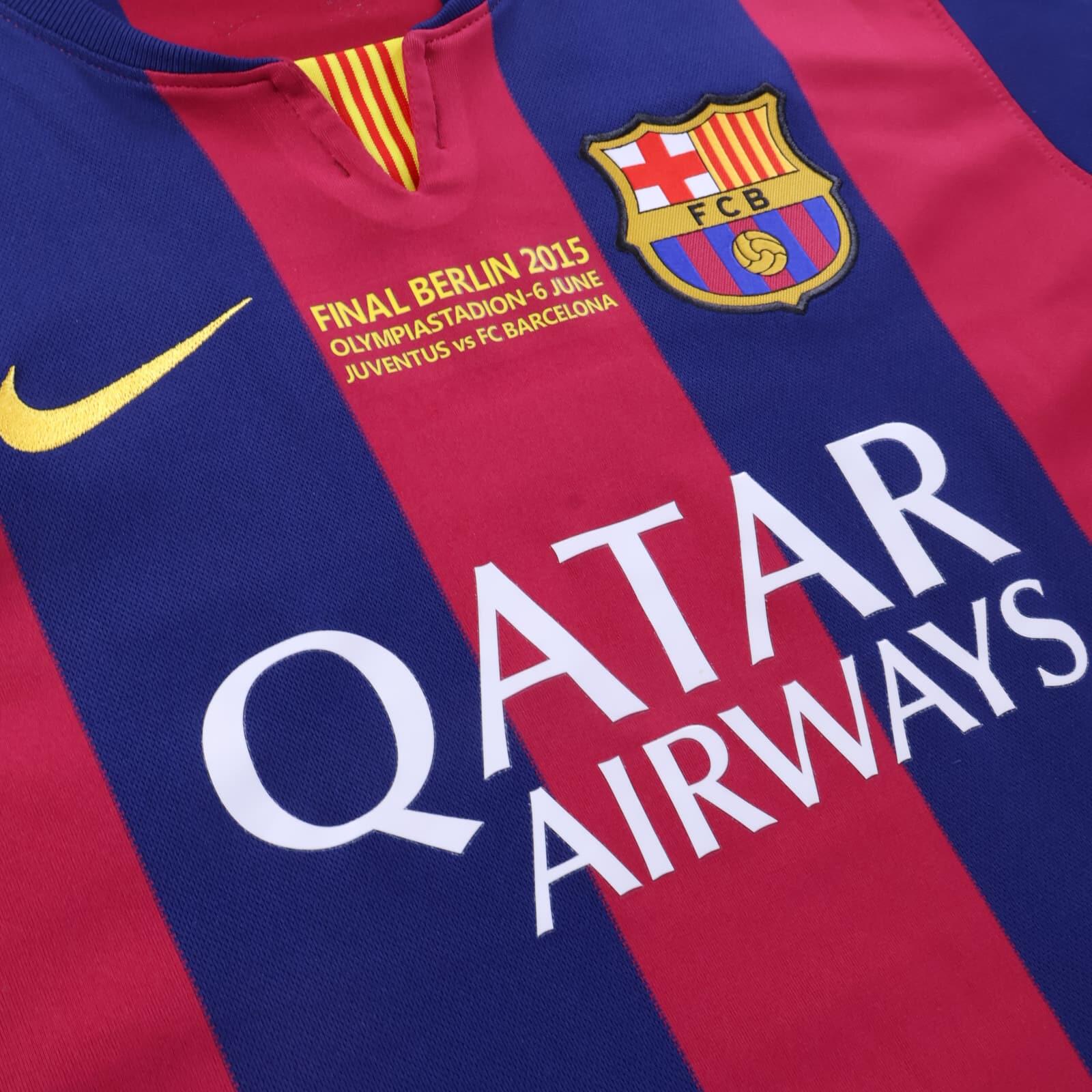 *MINT* Barcelona Neymar Jr #11 2014/15 Home Shirt - M