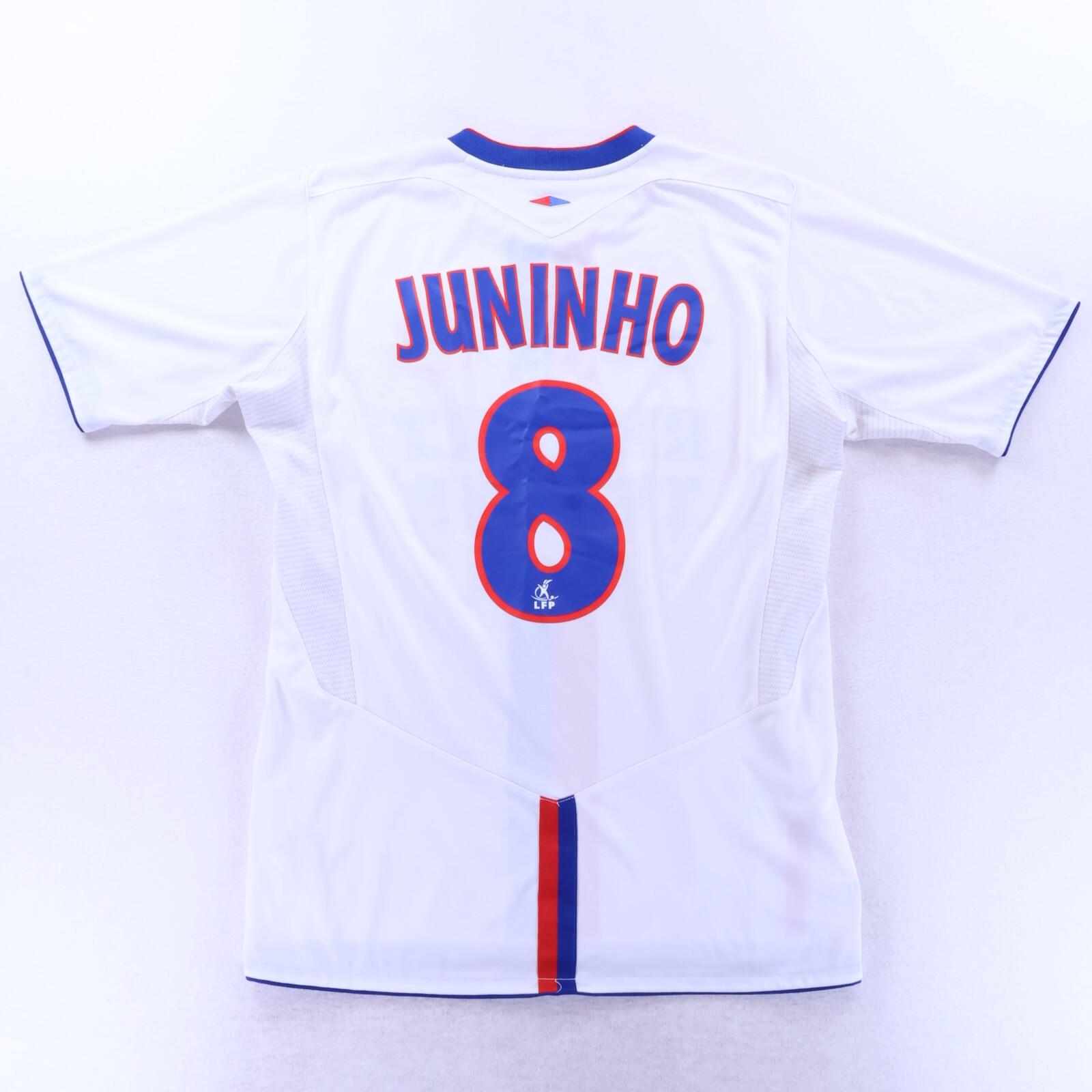 Olympique Lyonnais Juniho #8 2004/05 Home Shirt - M