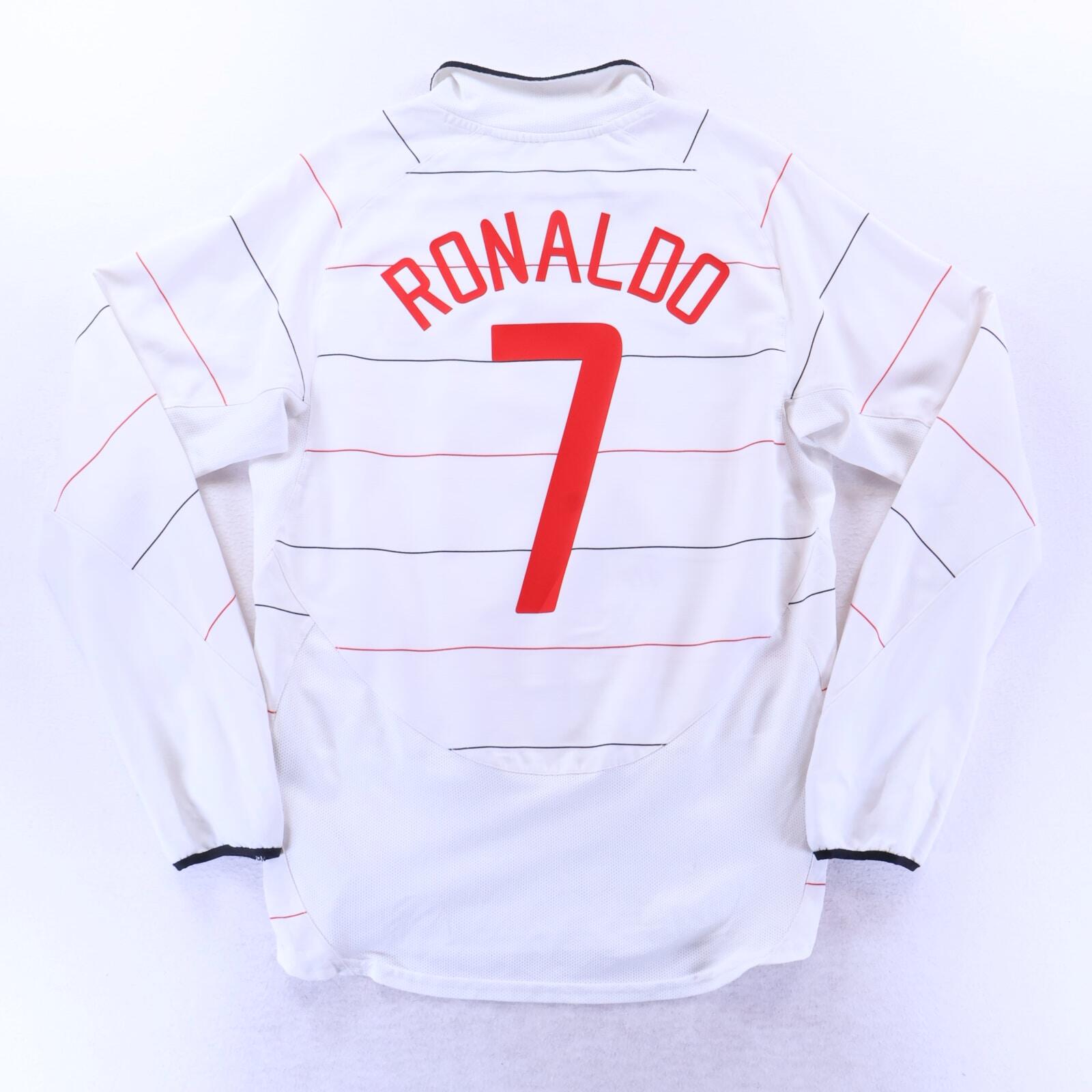 Manchester United Ronaldo #7 2003/05 Third Shirt - Long Sleeve - M