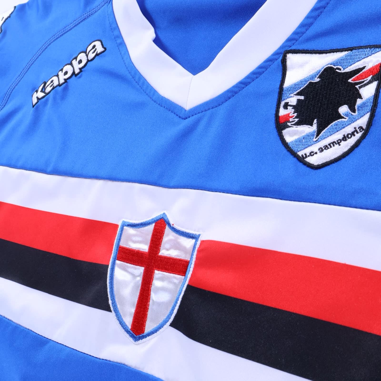 Sampdoria 2010/11 Home Shirt - Long Sleeve - M