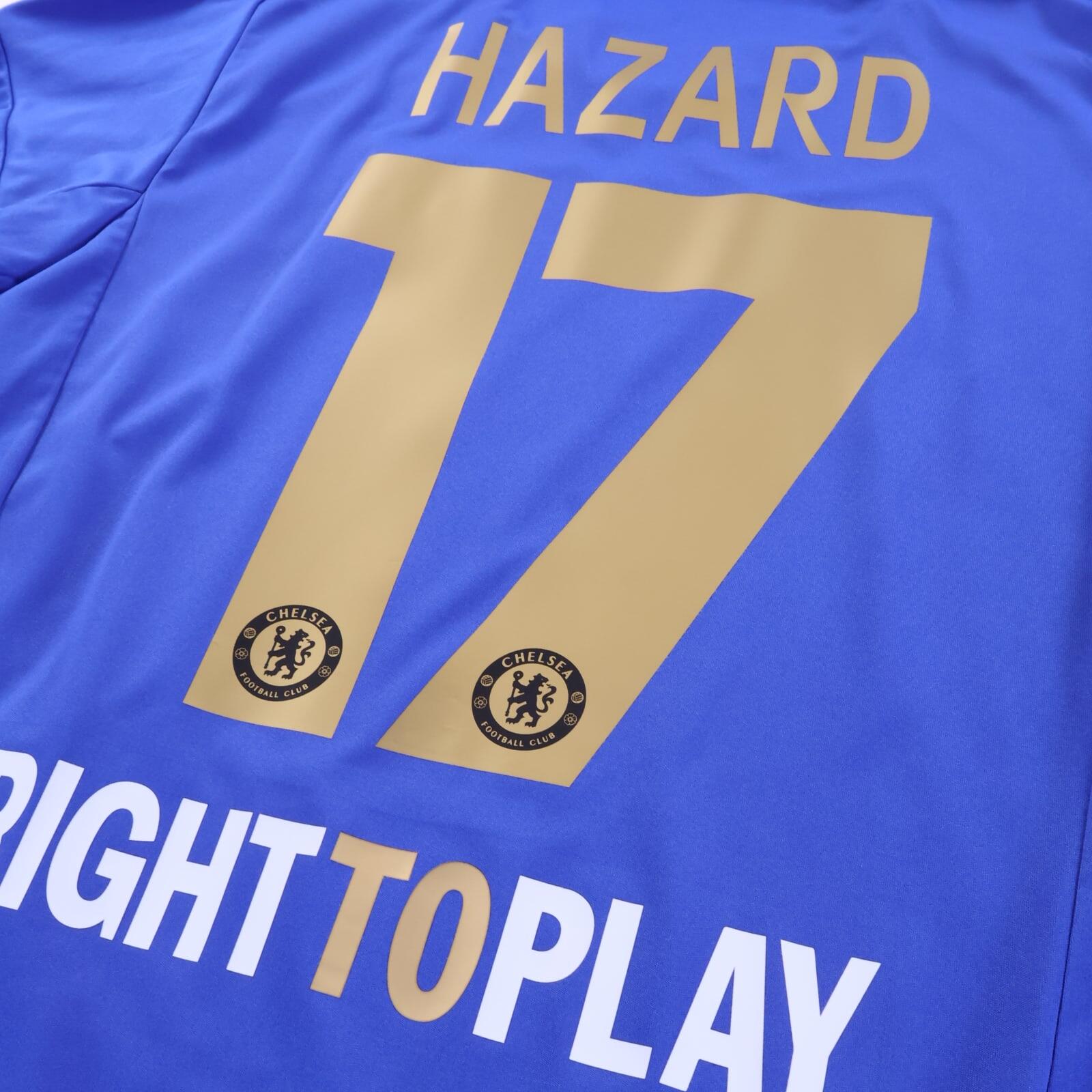 Chelsea Hazard #17 2012/13 Home Shirt - M