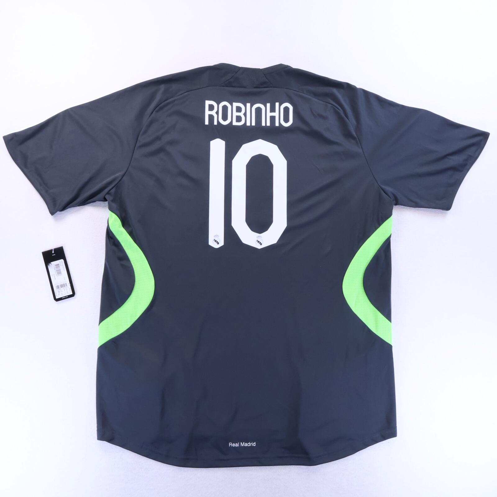 *NWT* Real Madrid Robinho #10 2007/08 Third Shirt - 2XL