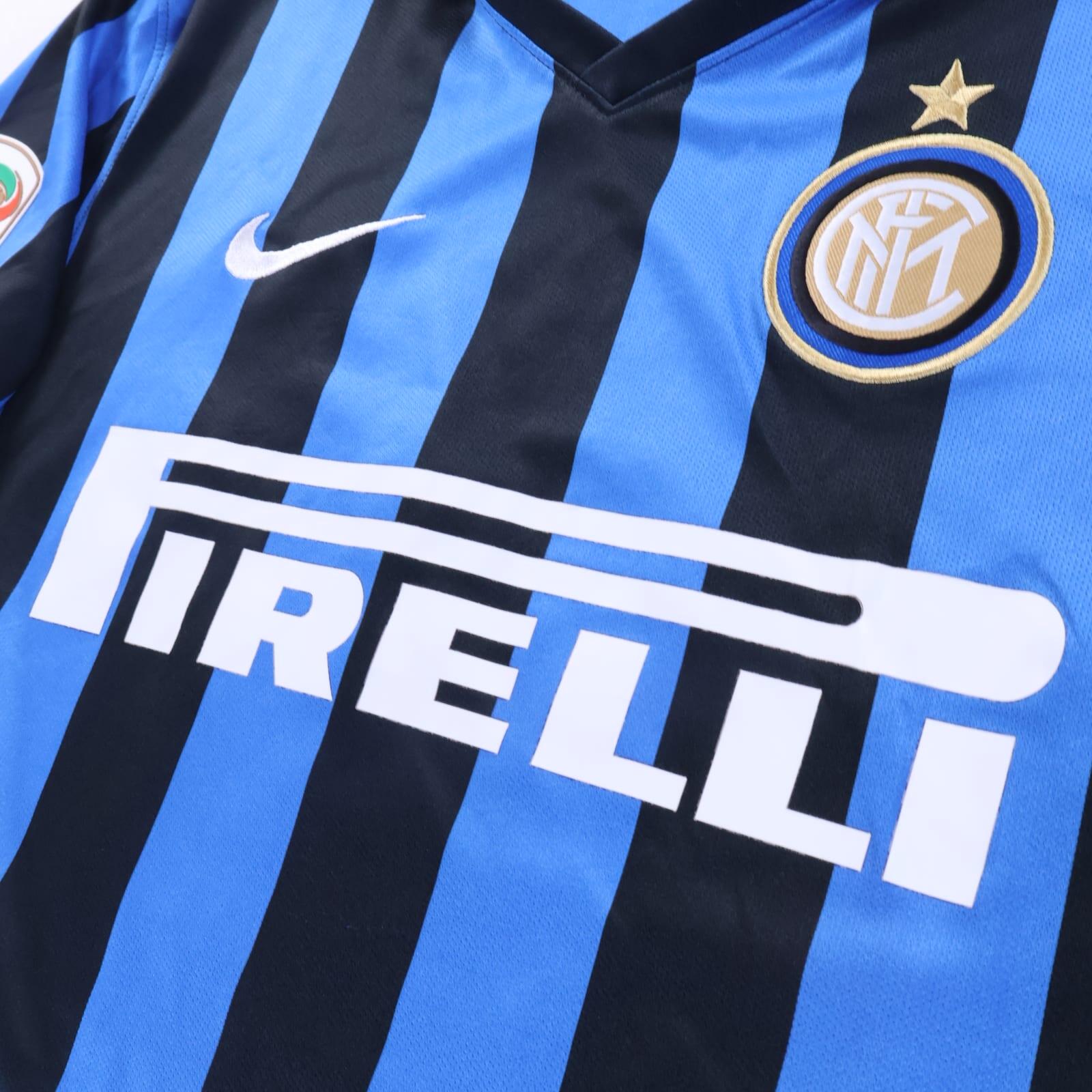 Inter Milan Icardi #9 2015/16 Home Shirt - L