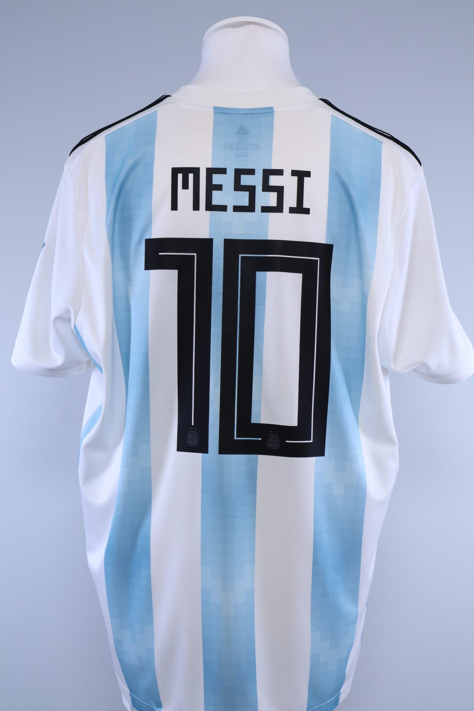 2018/19 - ARGENTINA - MESSI - #10 - HOME SHIRT - XL