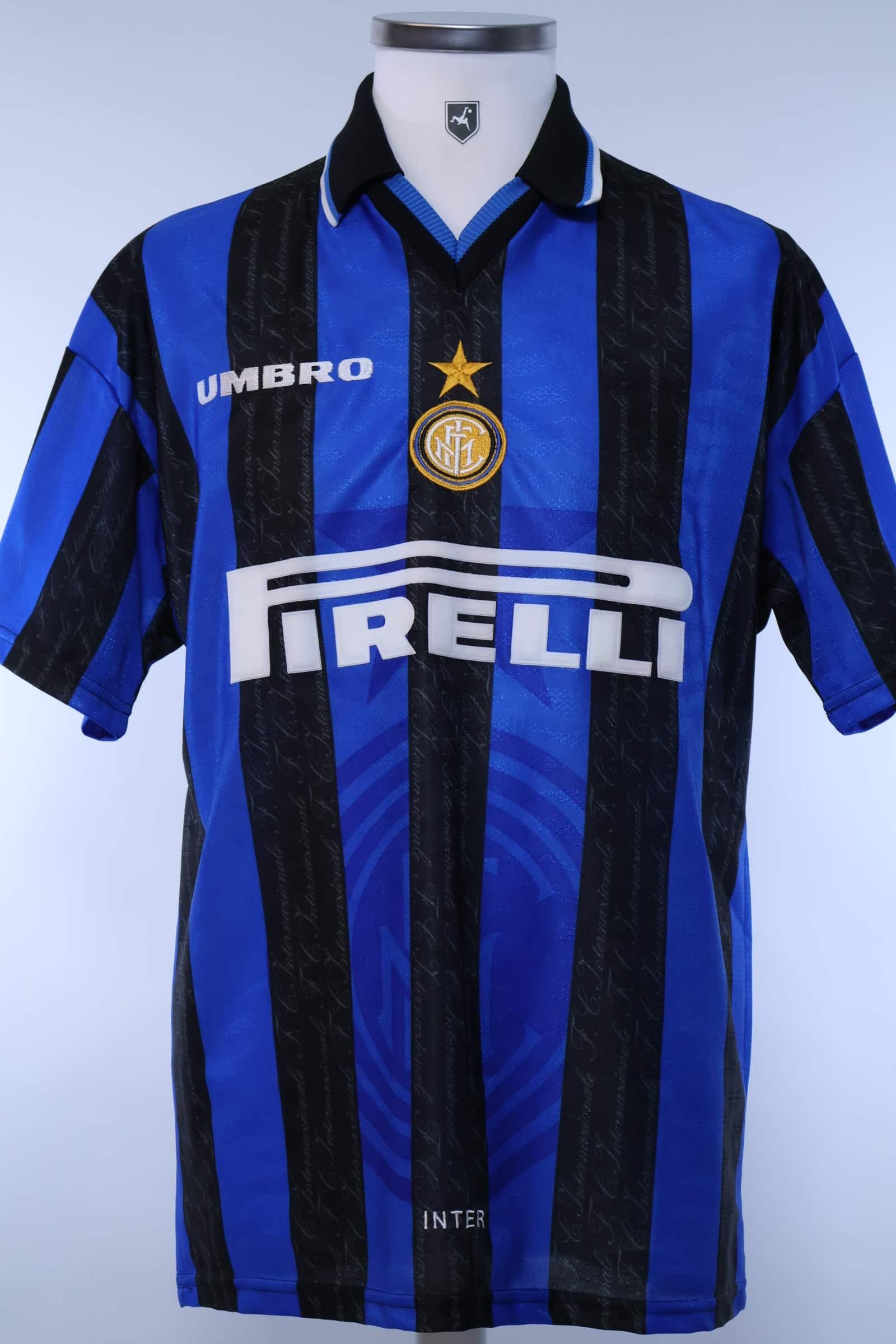 1997/98 - INTER MILAN - RONALDO - #10 - HOME SHIRT - M