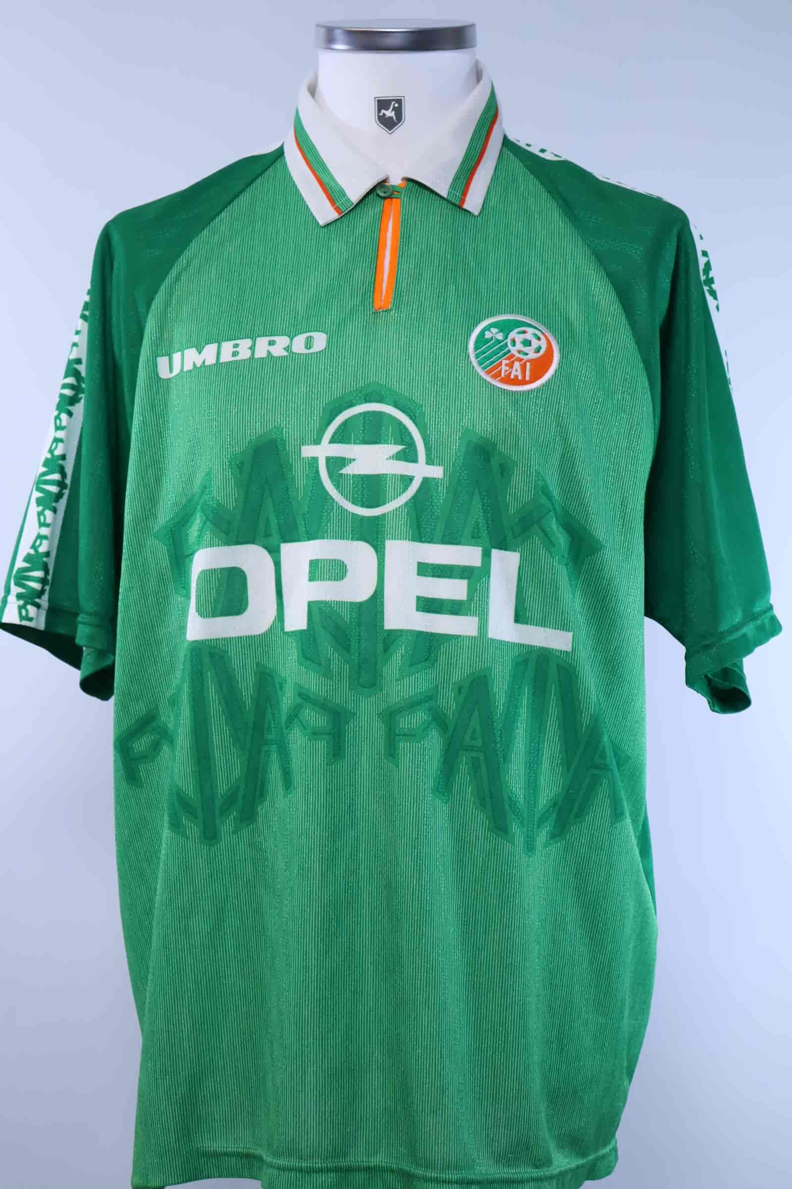 1996/98 - REPUBLIC OF IRELAND - HOME SHIRT - XL