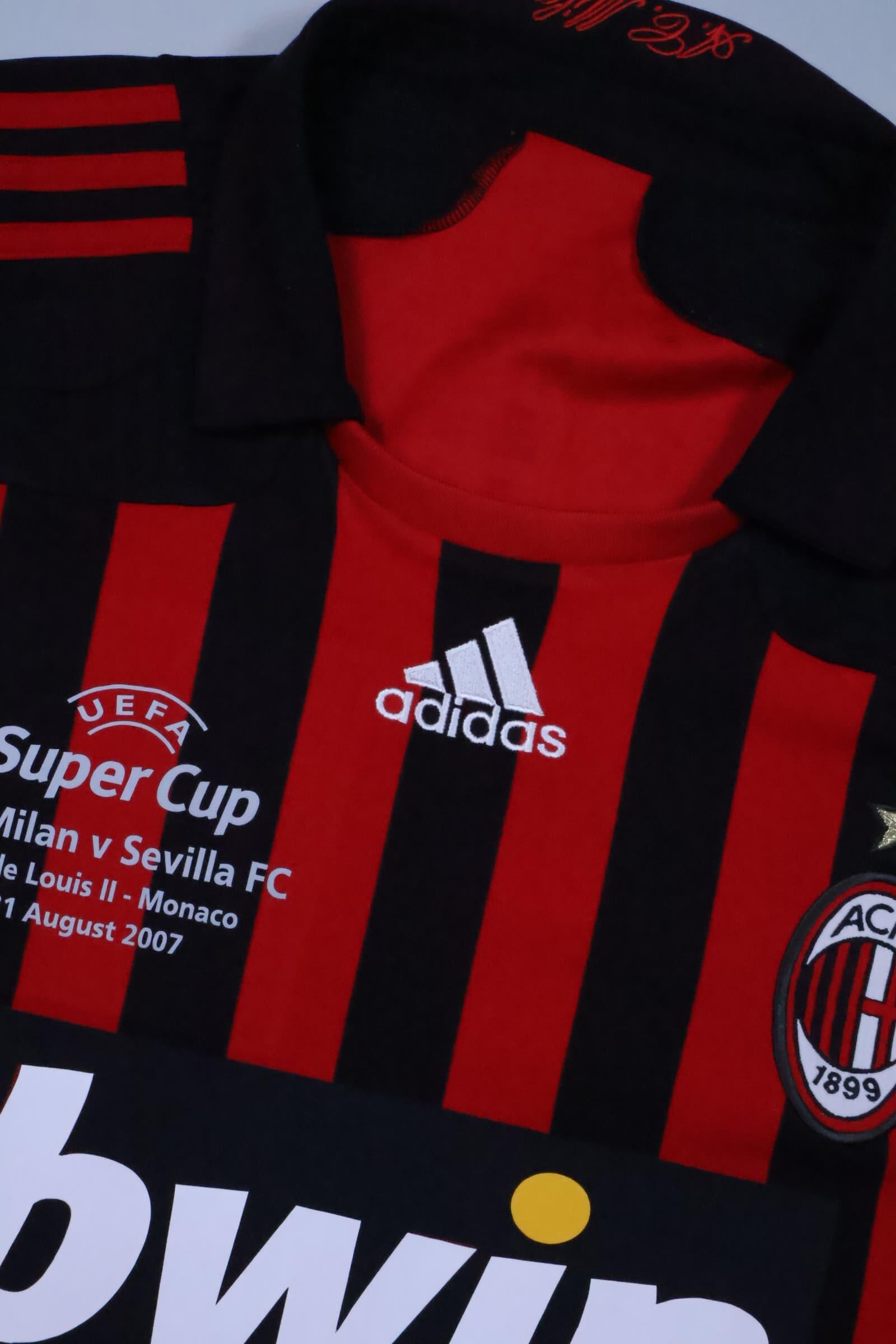 2007/08 - AC MILAN - RONALDO - #99 - HOME SHIRT - L