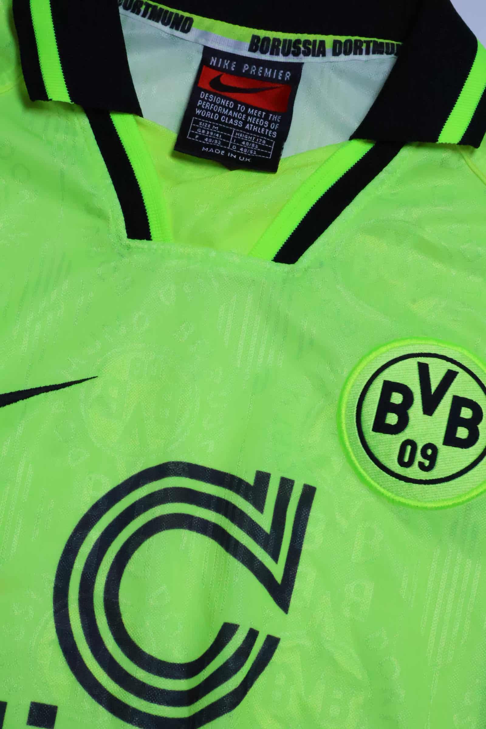 Borussia Dortmund 1996/97 Home Shirt - M