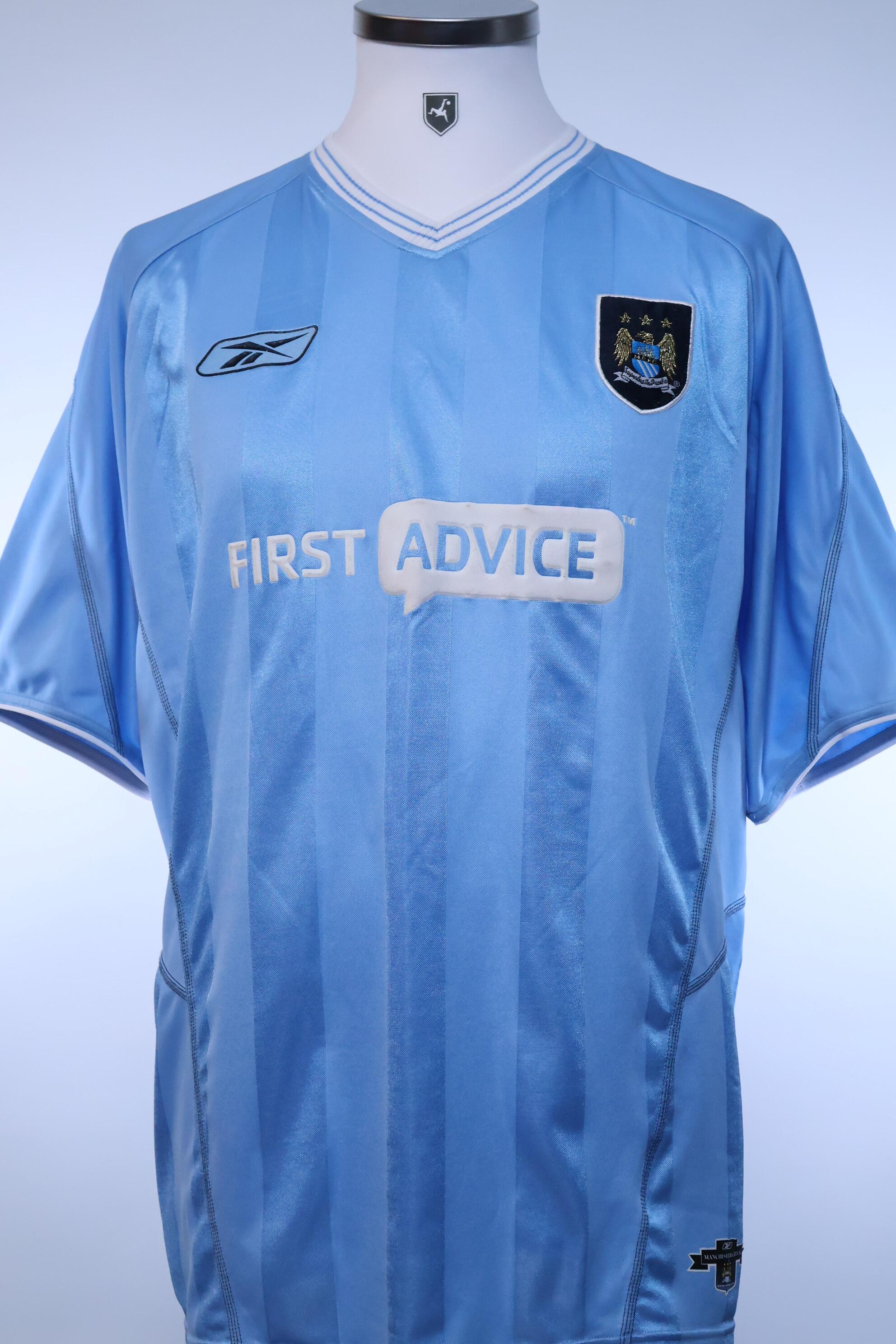 Manchester City Anelka #39 2003/04 Home Shirt - XL
