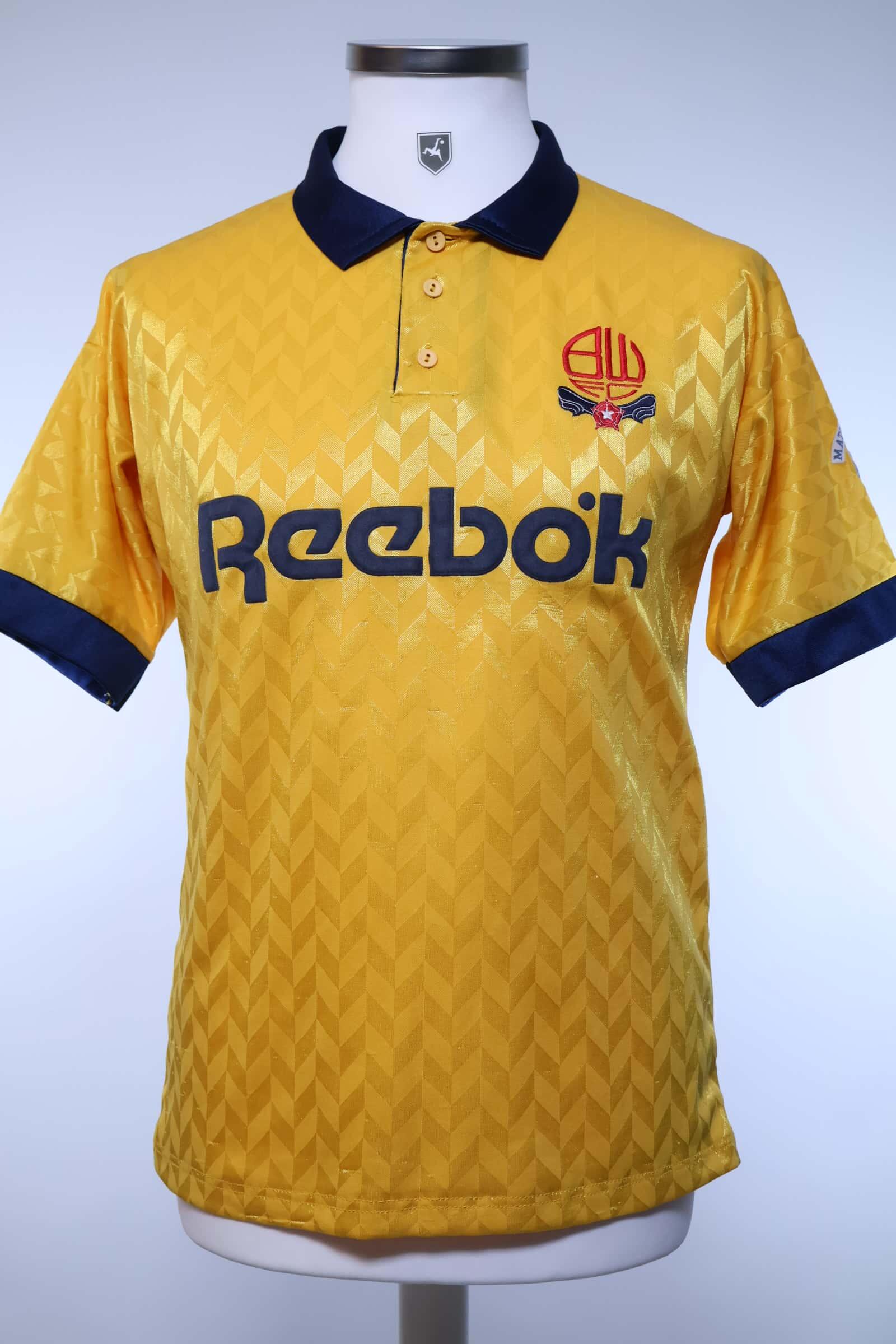 Bolton Wanderers Fc 1990/93 Third Shirt - S