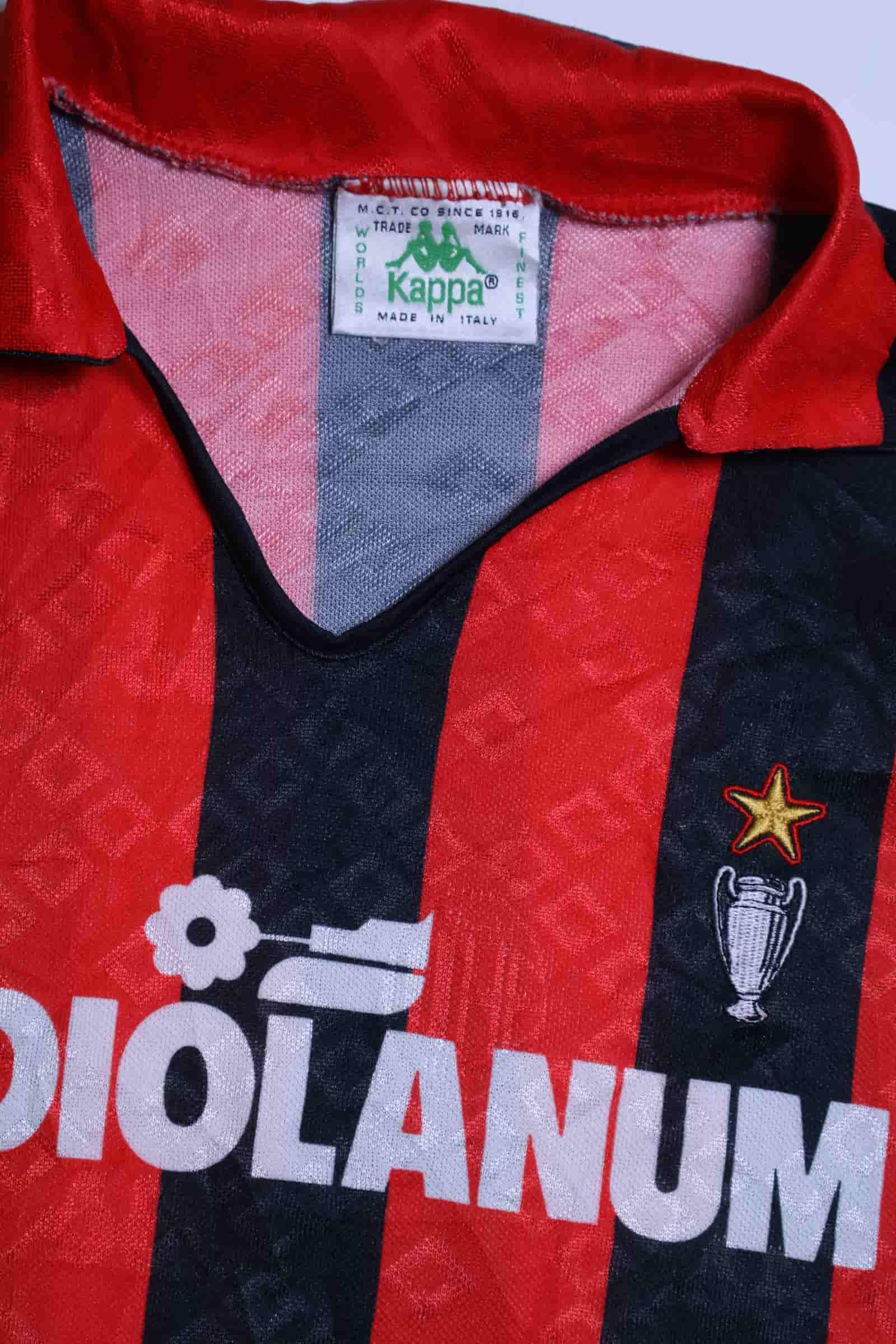 Ac Milan 1989/90 Home Shirt - M