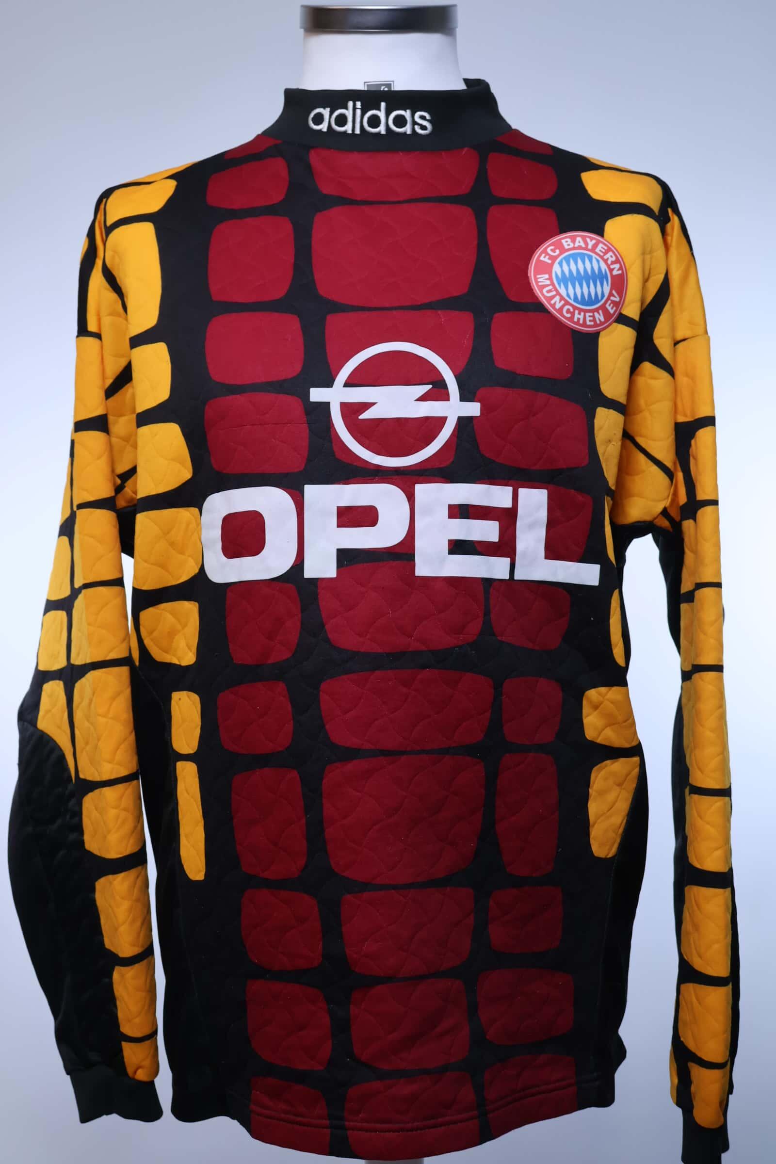 Bayern Munich Kahn #1 1994/95 Goalkeeper Shirt - XL