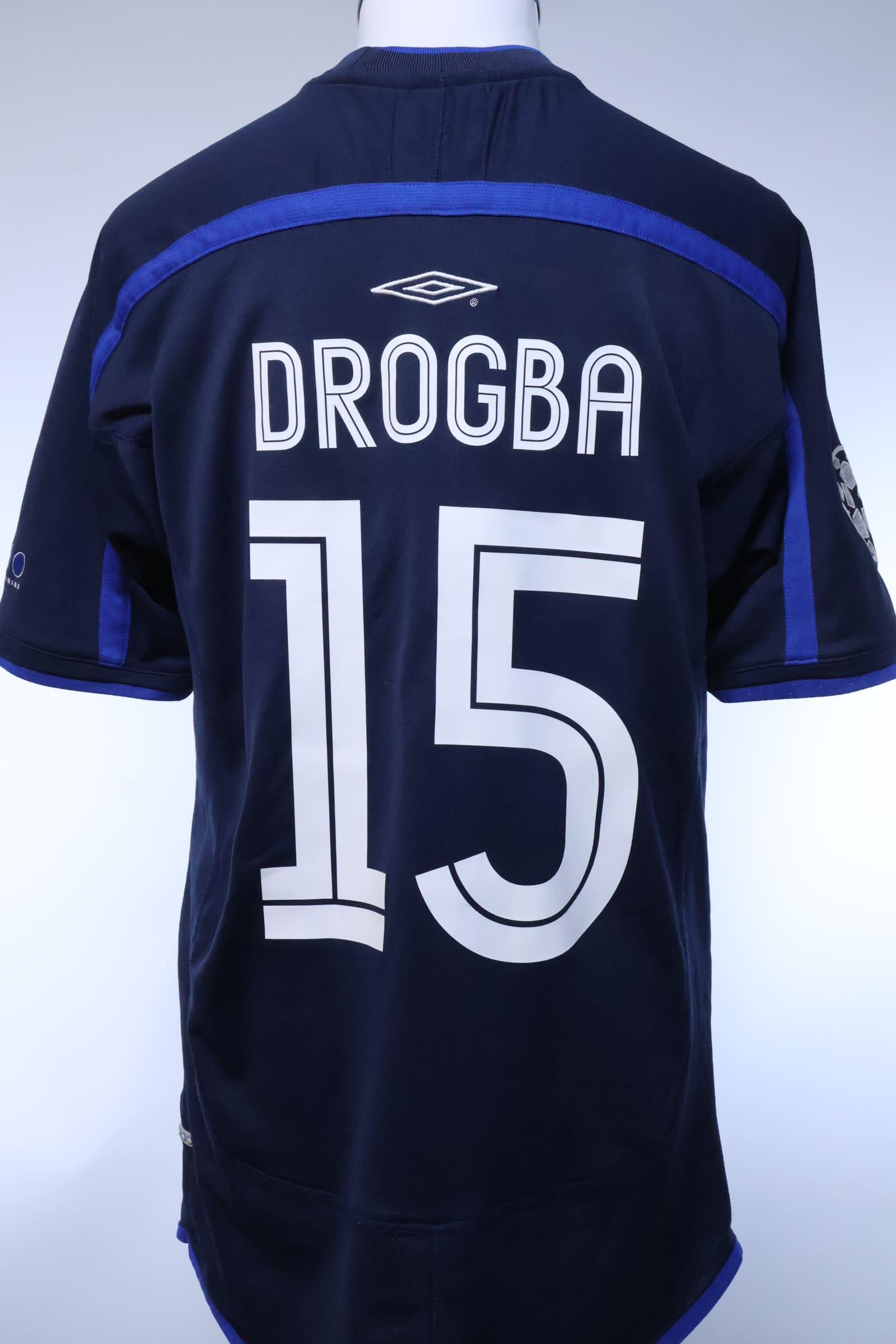 Chelsea Drogba #15 2002/04 Away Shirt - L