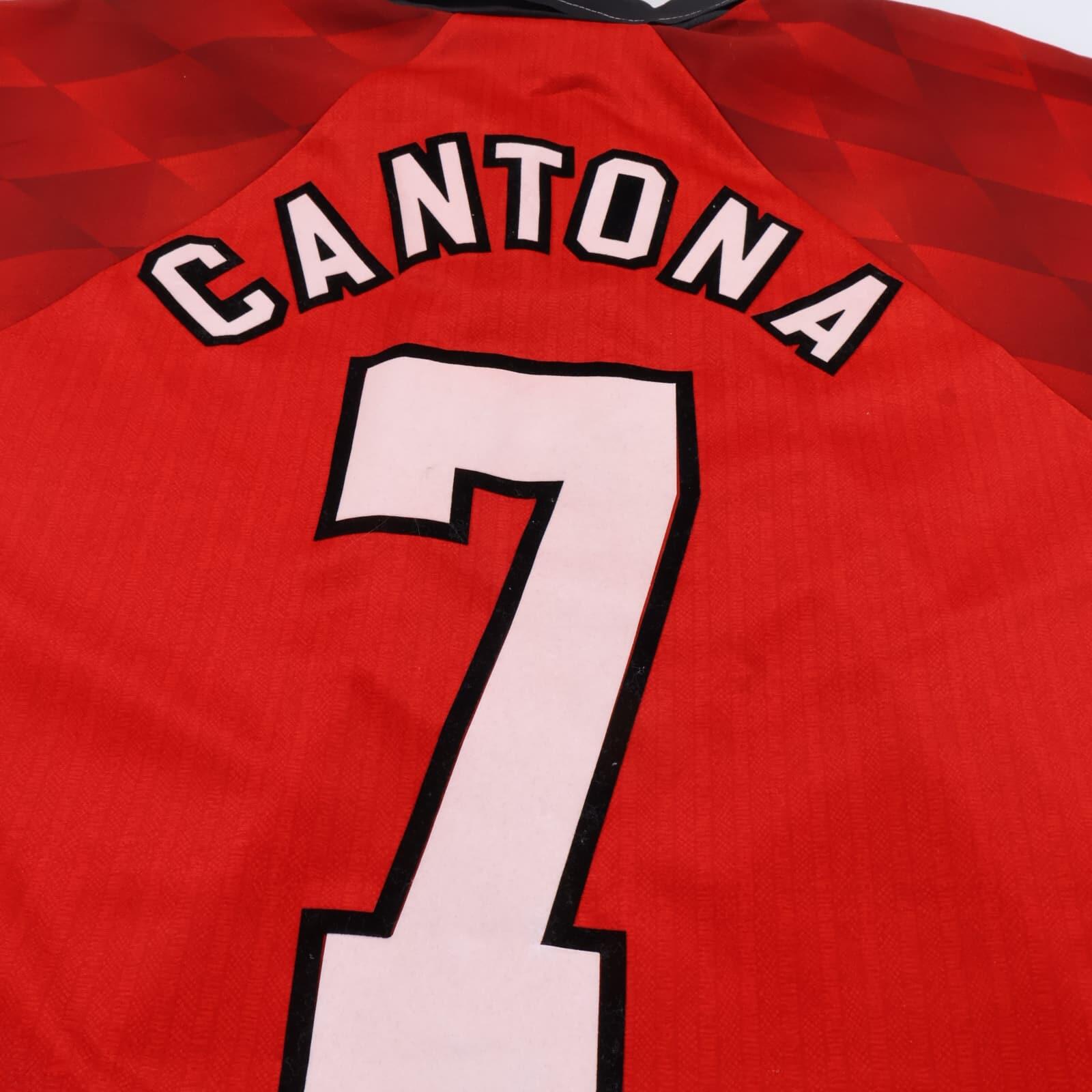 Manchester United Cantona #7 1996/98 Home Shirt - XL