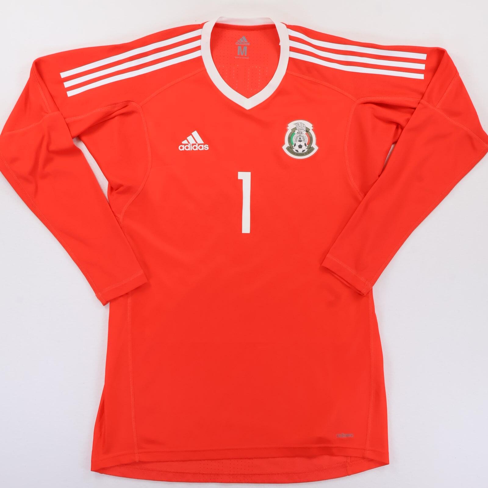 Mexico J. Corona #1 2011/ Goalkeeper Shirt - Player Issue - M- FRONT