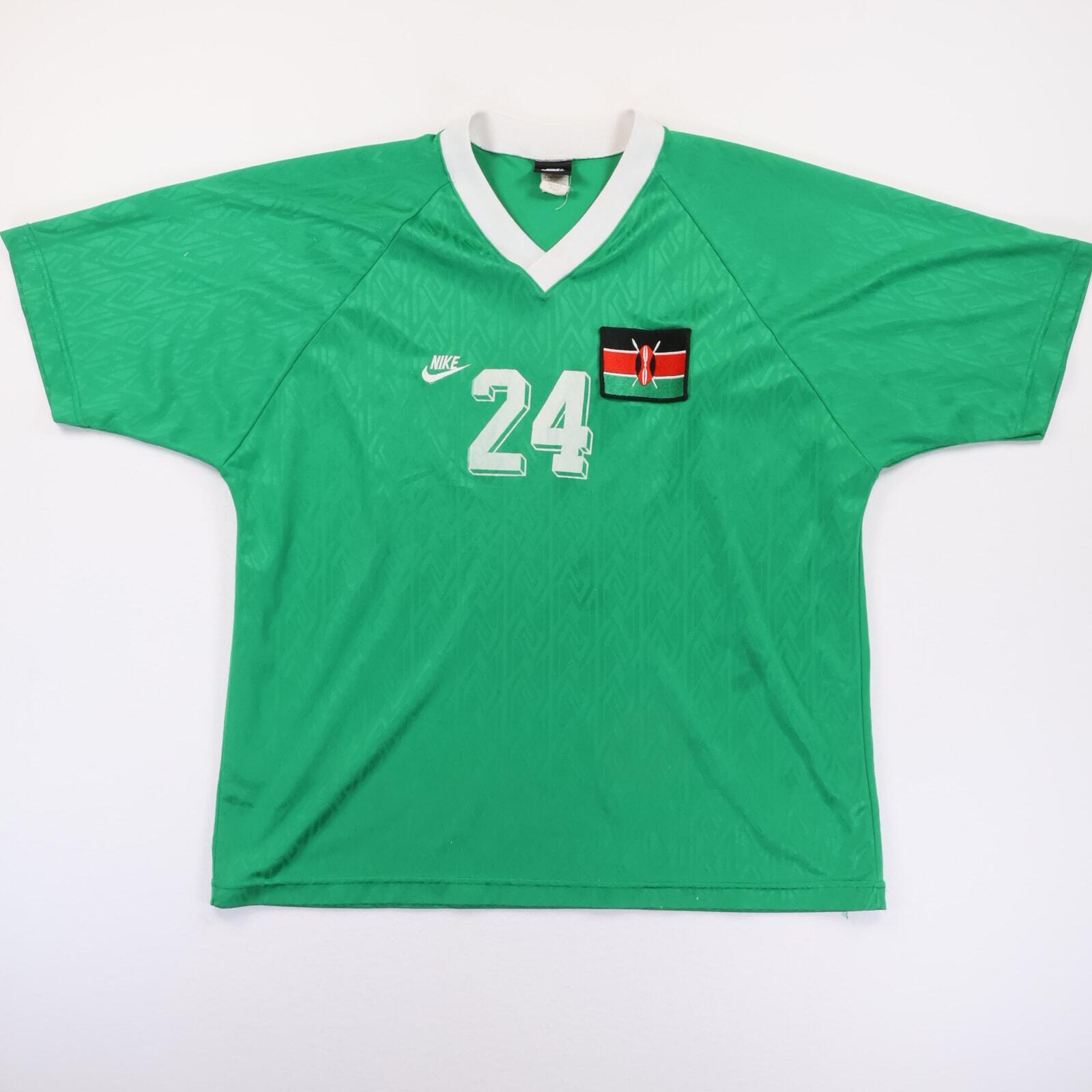 Kenya #24 1995/ Away Shirt - Match Prepared - L- FRONT