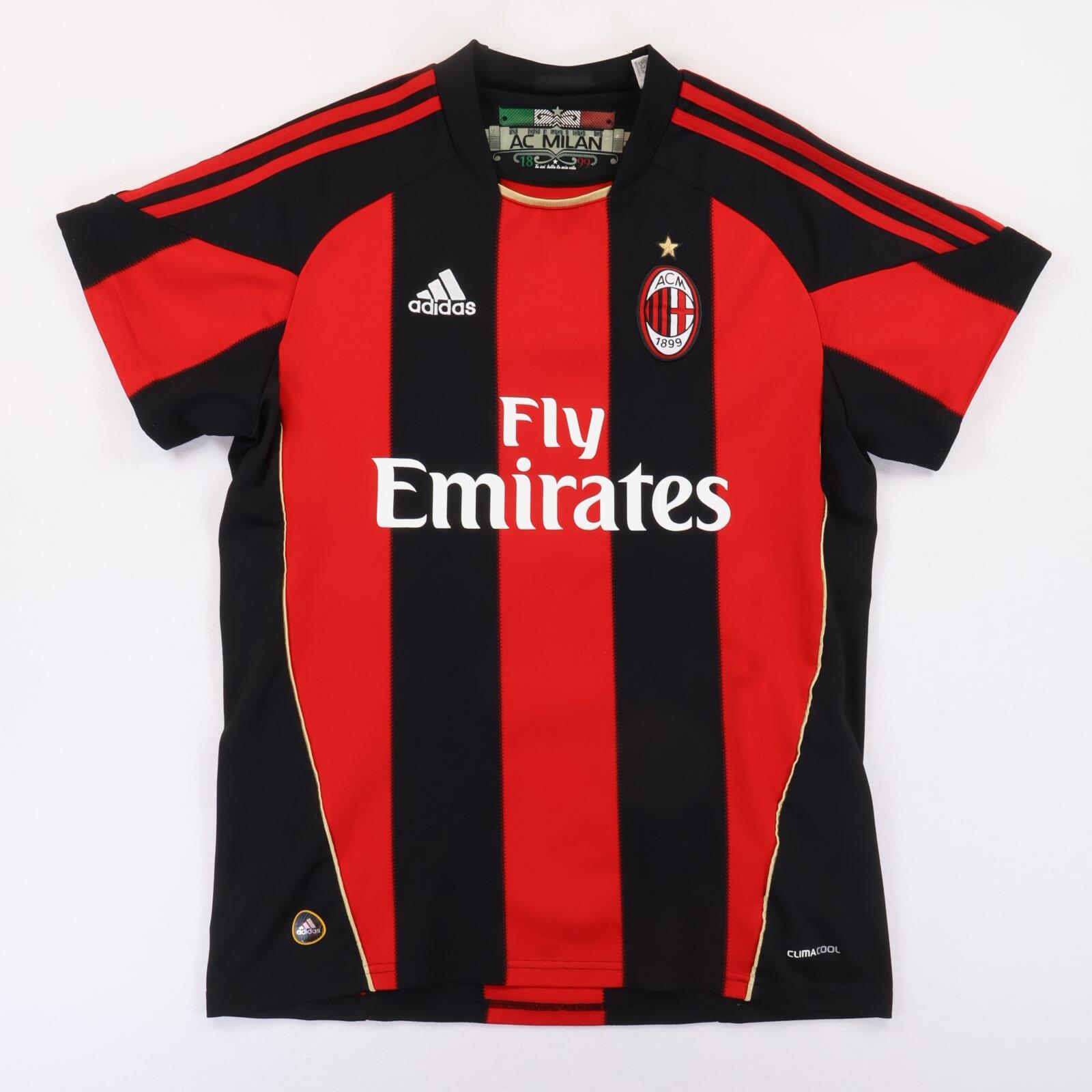 Ac Milan Inzaghi #9 2010/11 Home Shirt - M