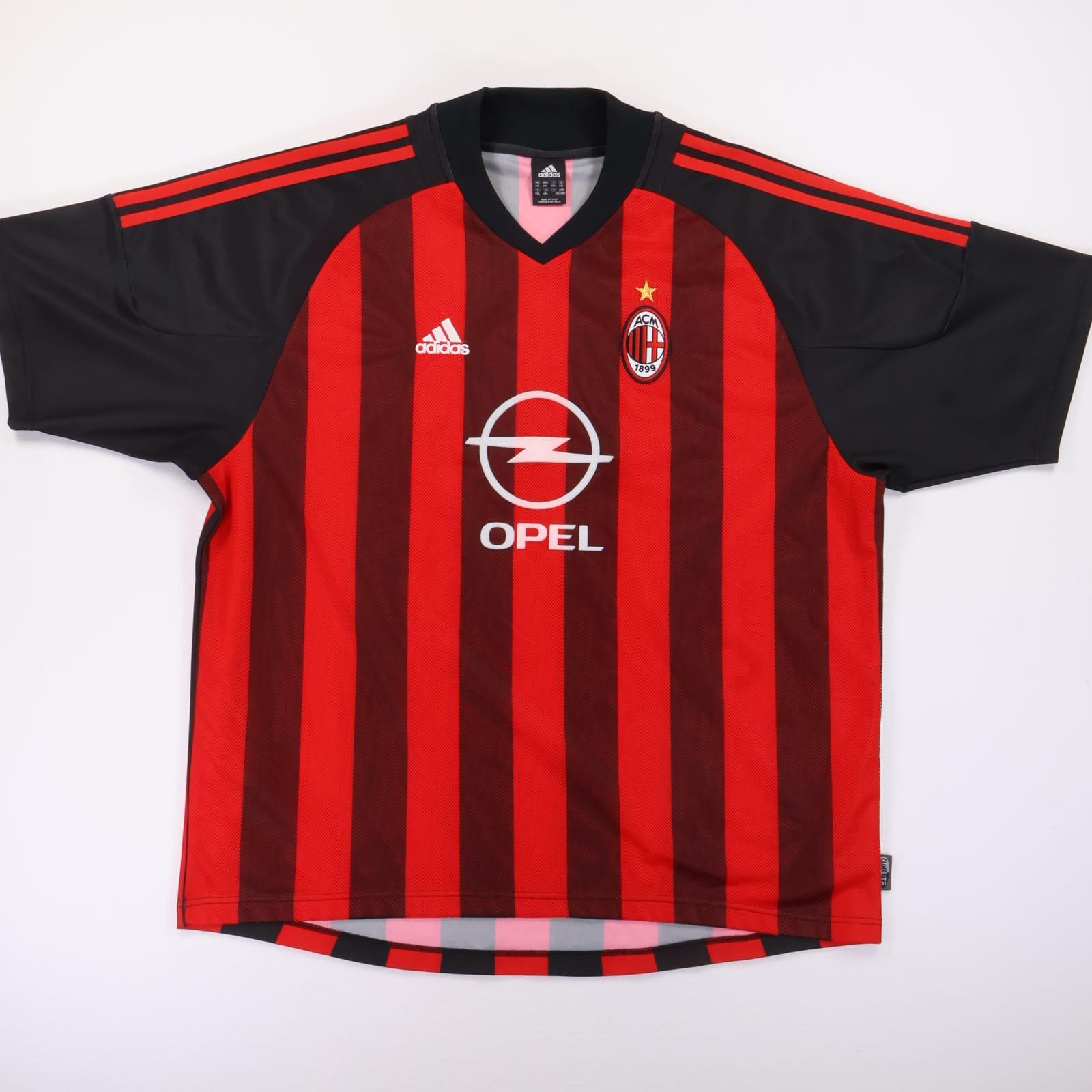 Ac Milan 2002/03 Home Shirt - XXL