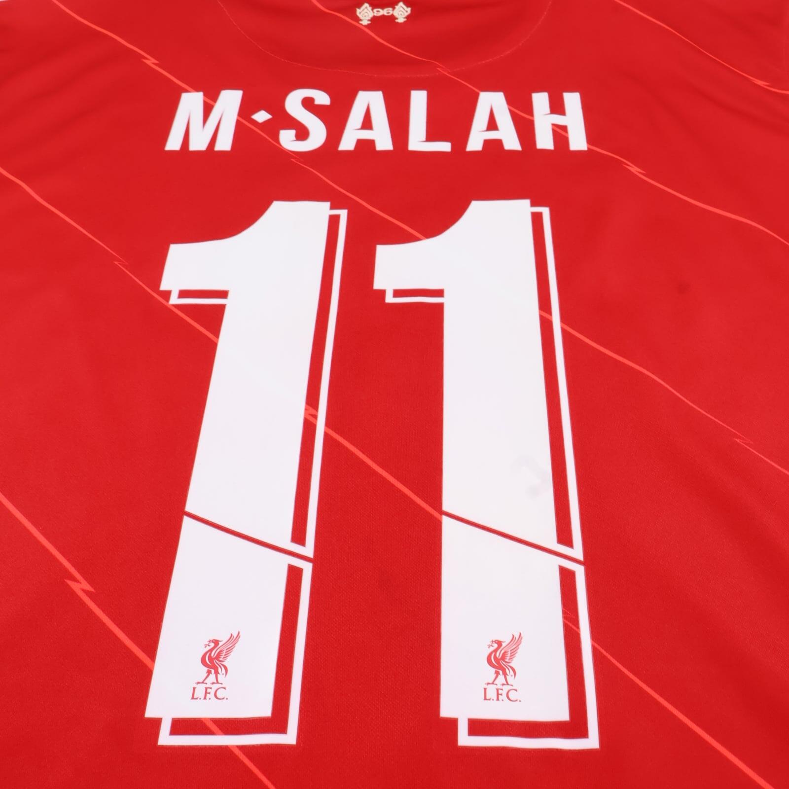 Liverpool F.C M. Salah #11 2021/22 Home Shirt - XL