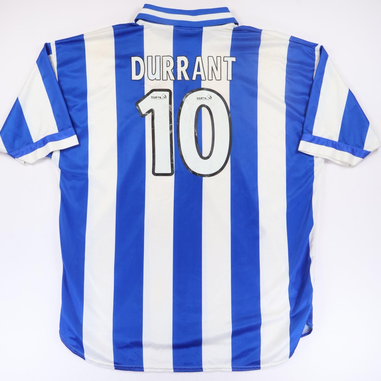 Kilmarnock Durrant #10 1998/99 Home Shirt - XXL